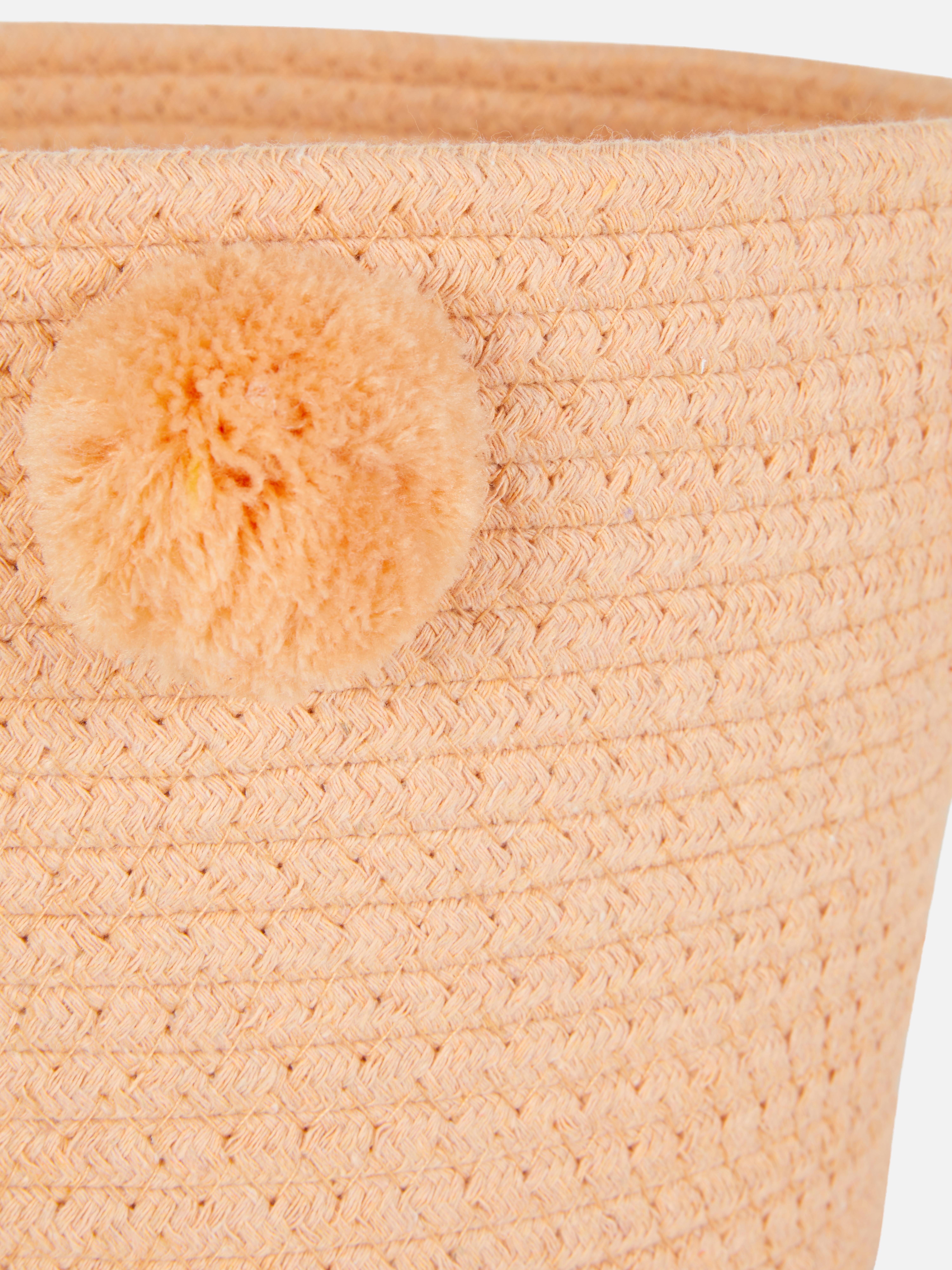 Pom Pom Storage Basket