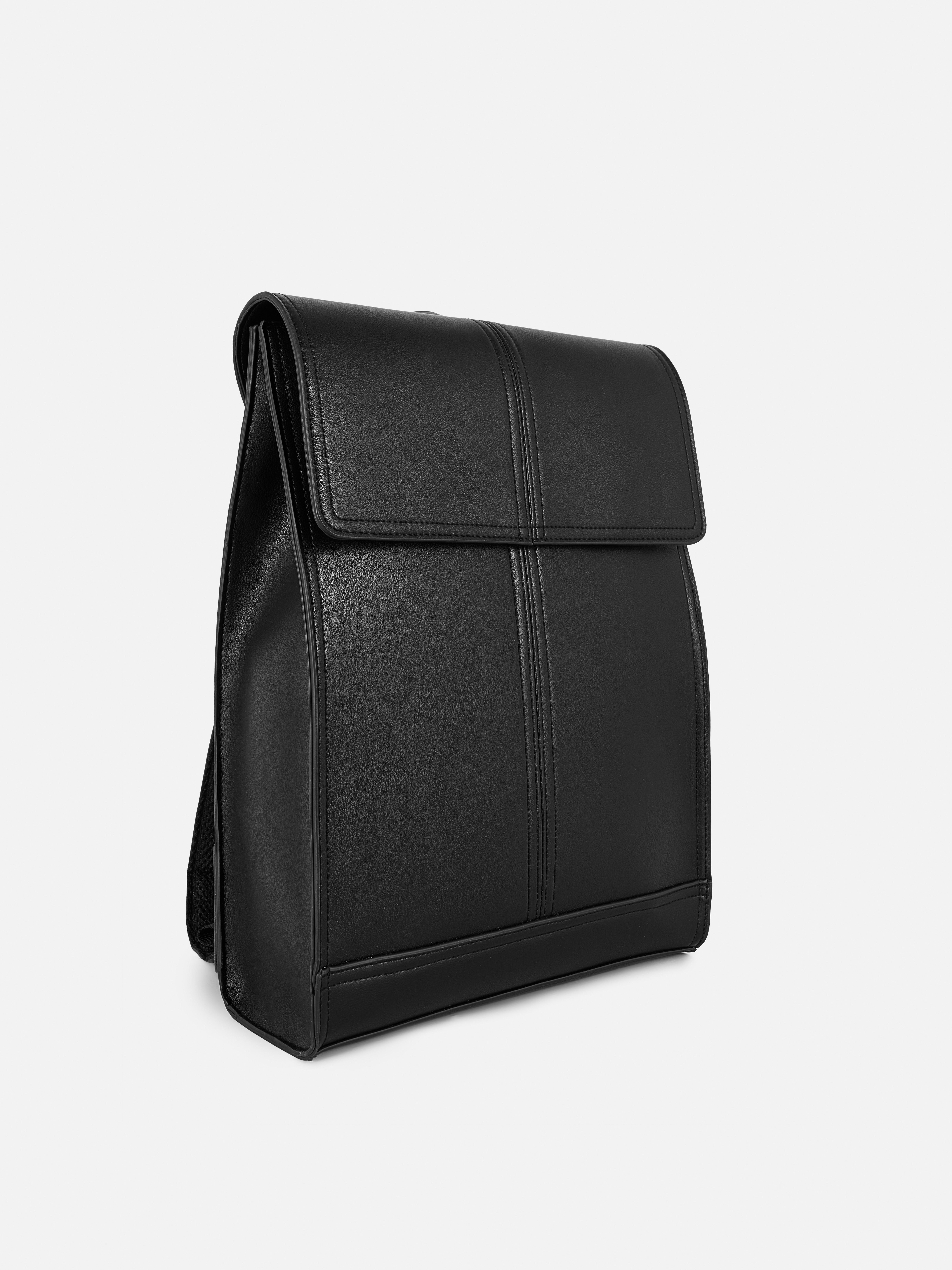 Minimalistischer Kem Rucksack Schwarz Herren Primark