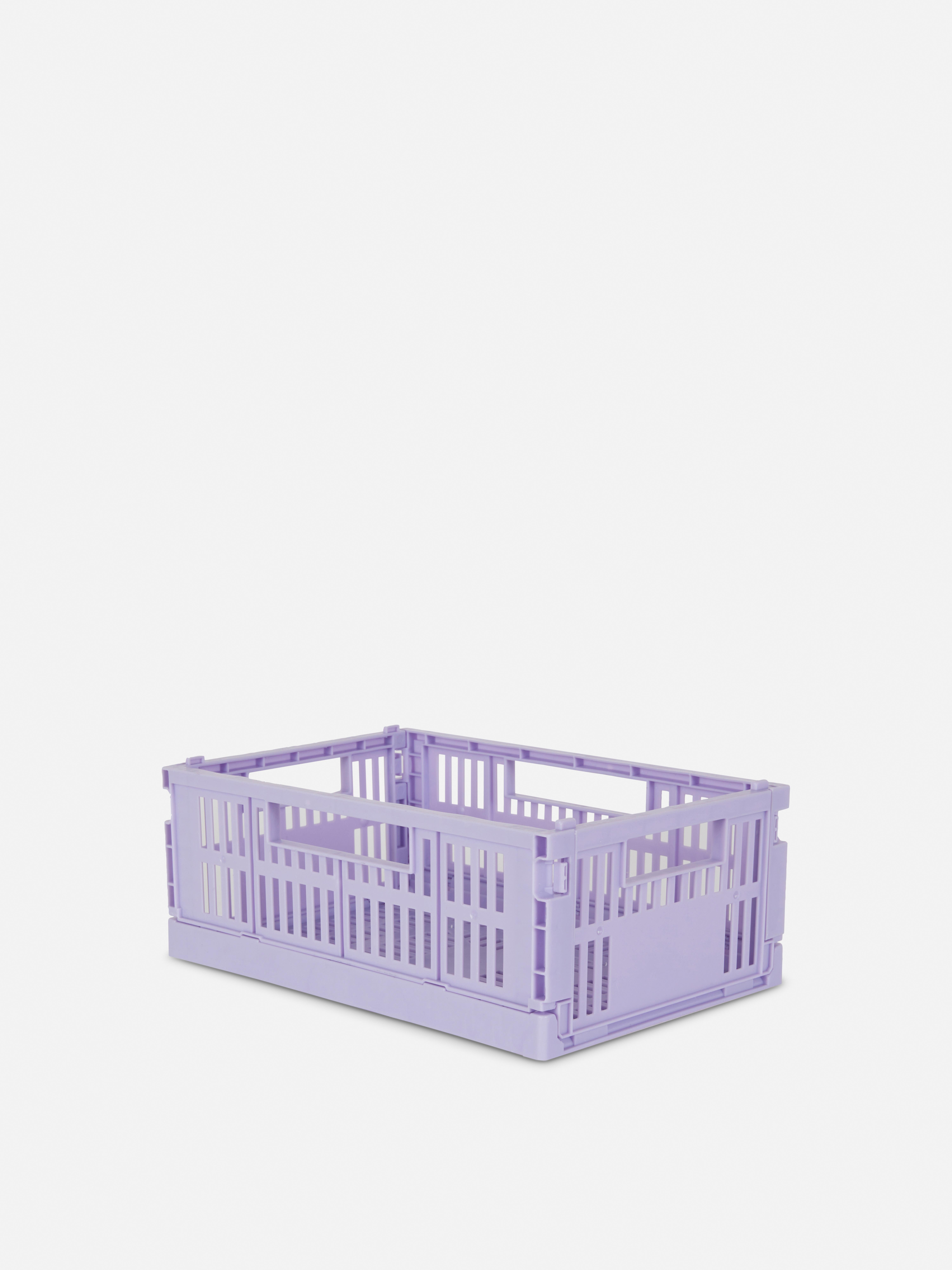 Collapsable Mini Storage Crate Lila