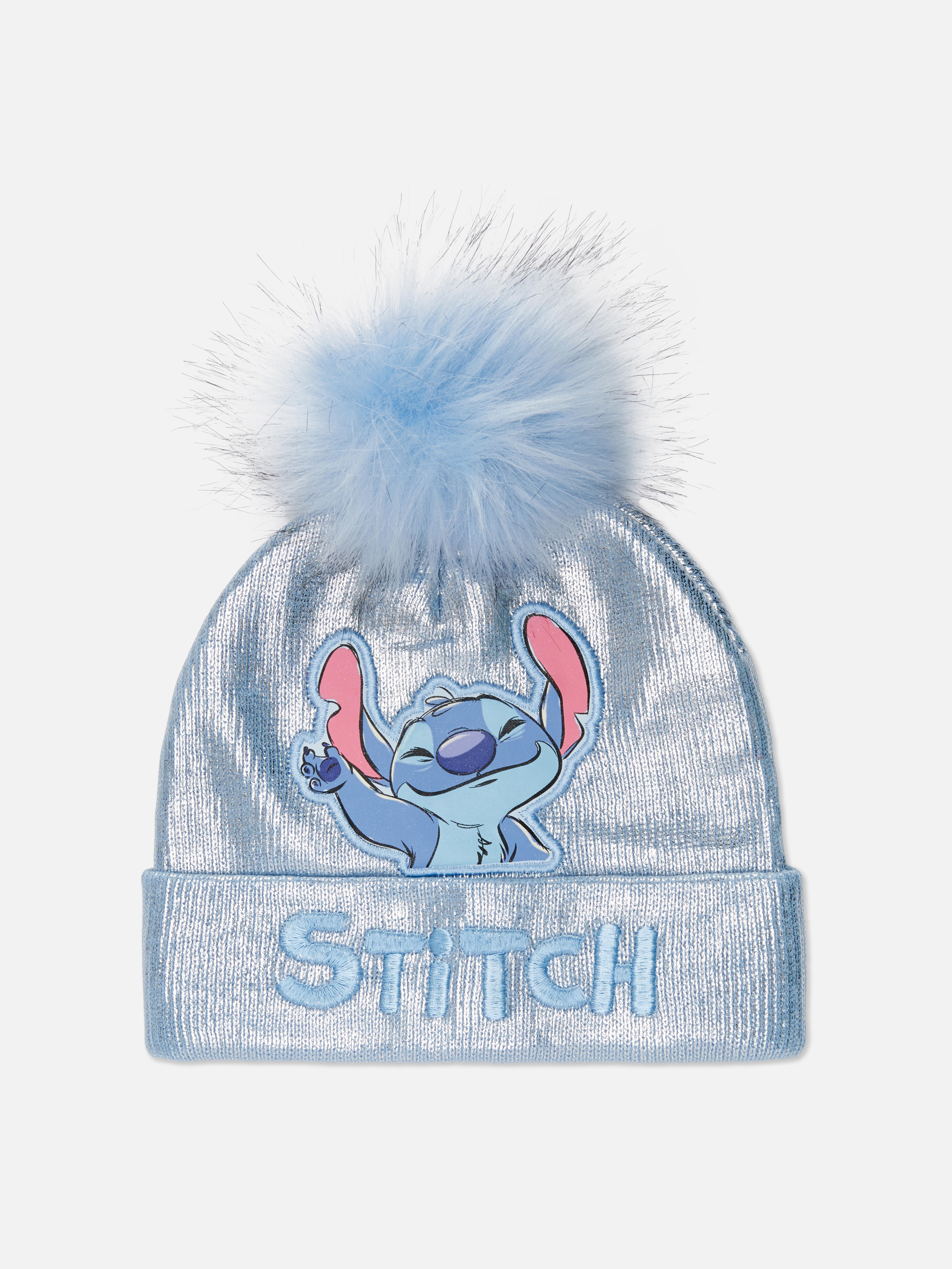 Gorro de punto con pompon de Stitch de Disney Plateado Ninas Primark