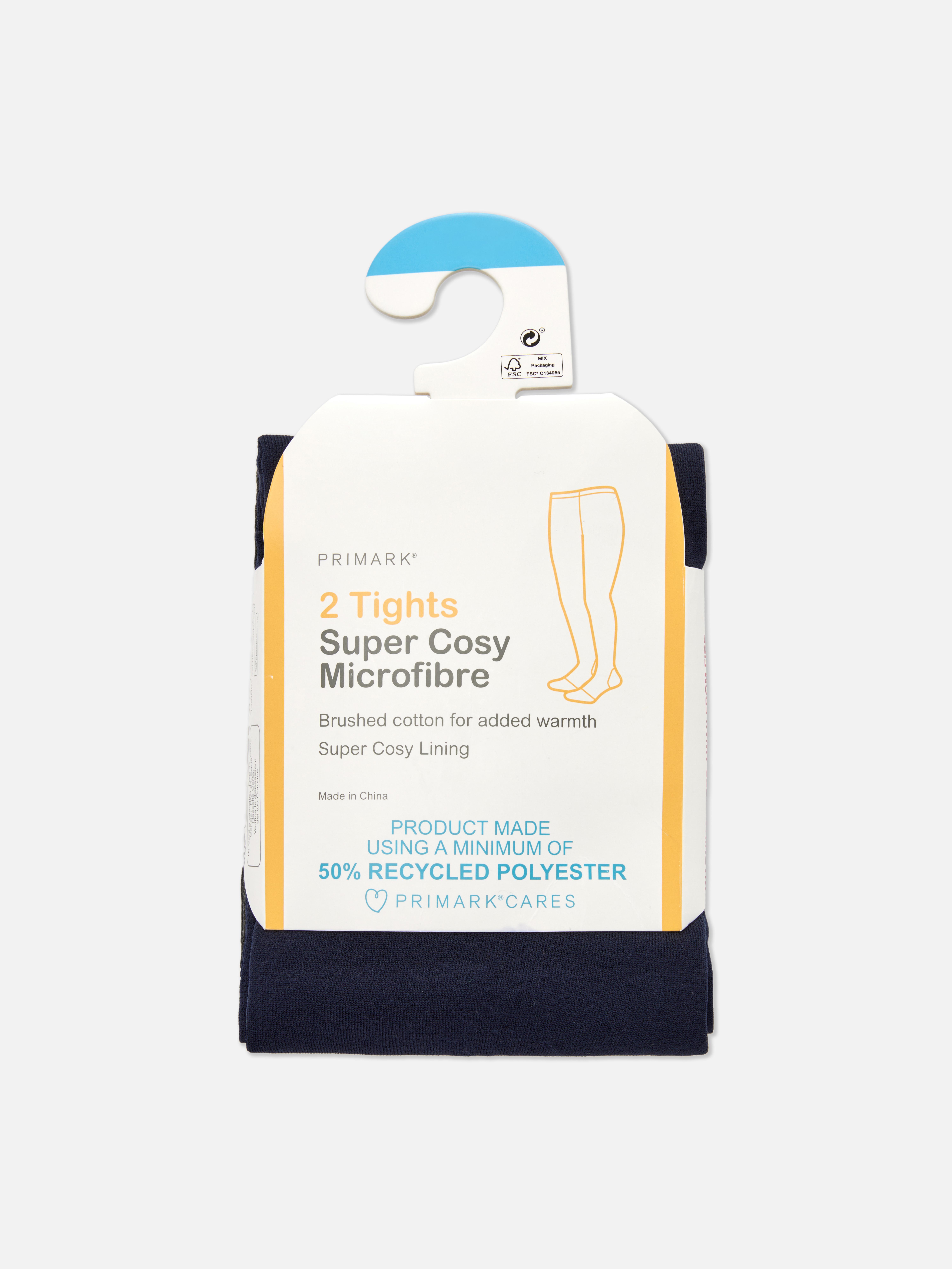 Pack 2 collants forro aconchegante