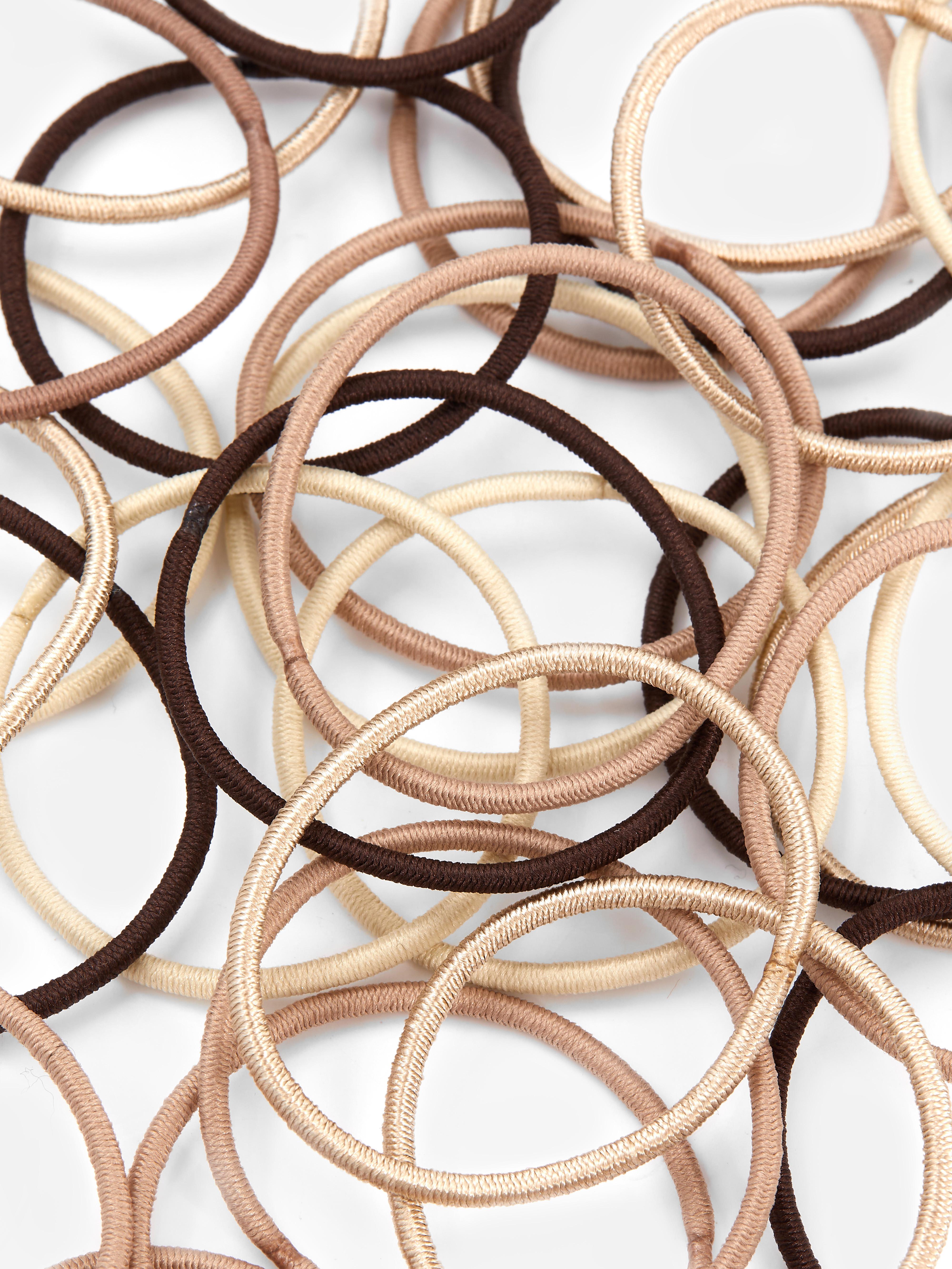 60pk Skinny Hair Elastics Penneys