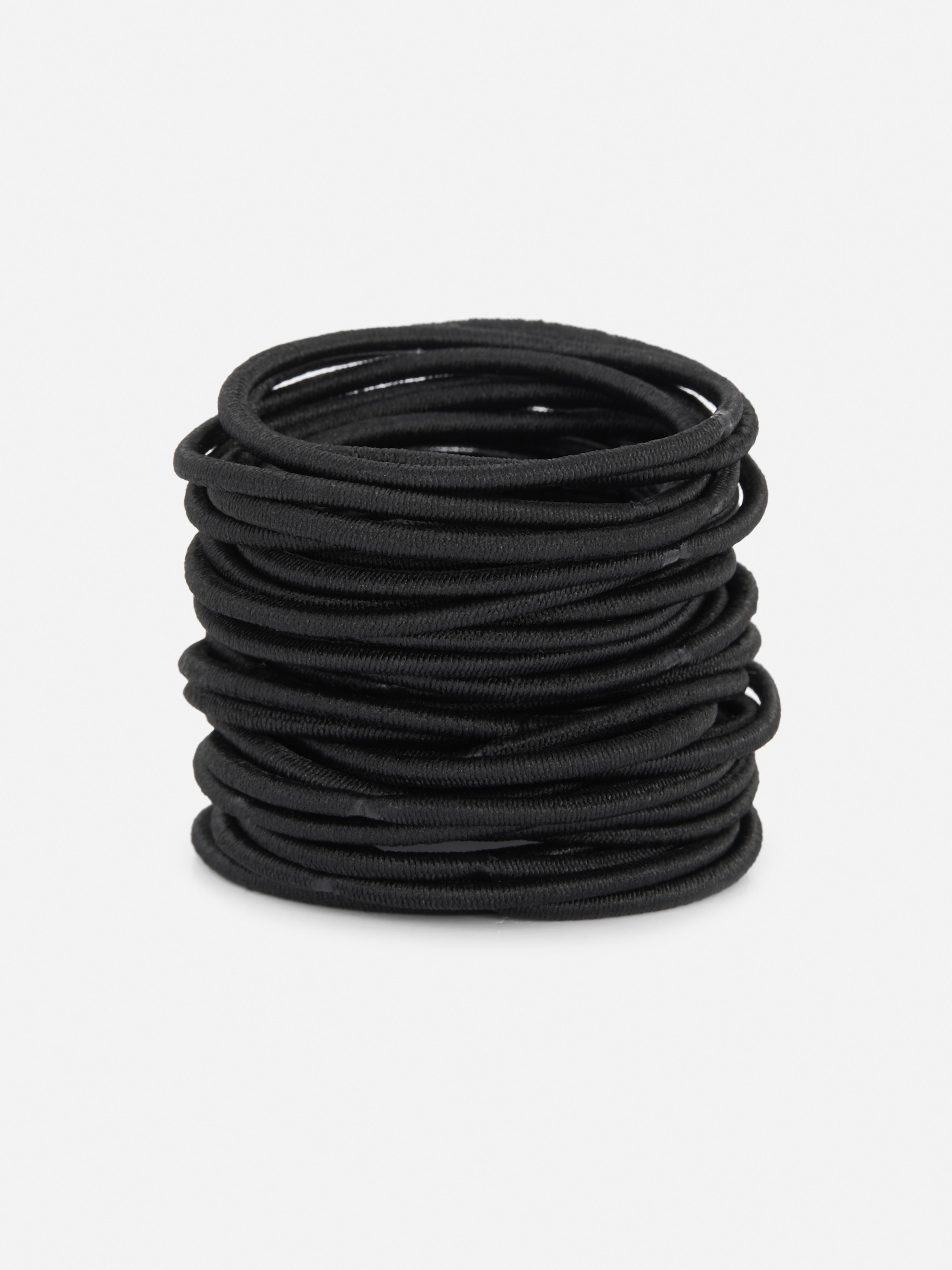 60pk Skinny Hair Elastics