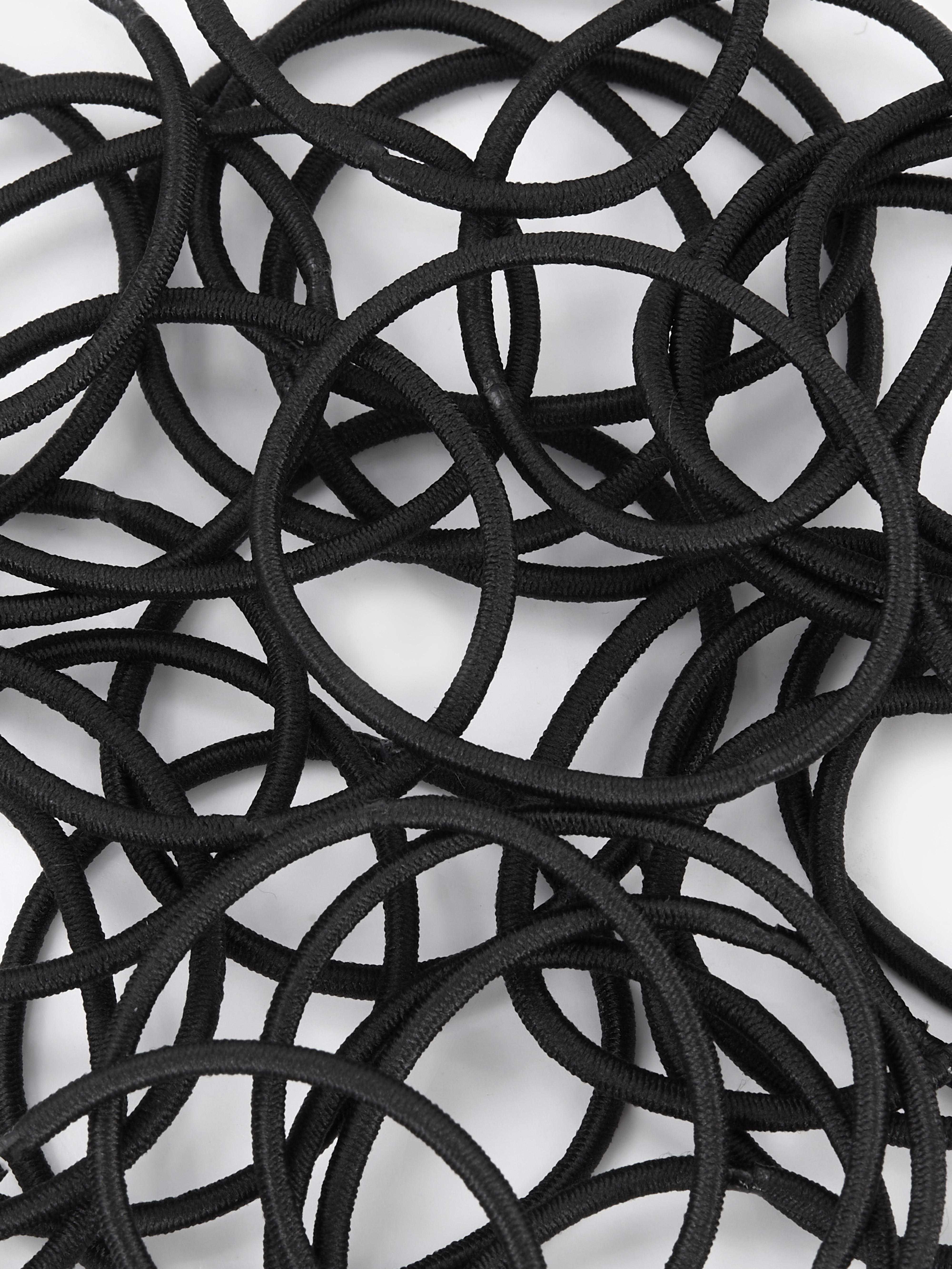 60pk Skinny Hair Elastics
