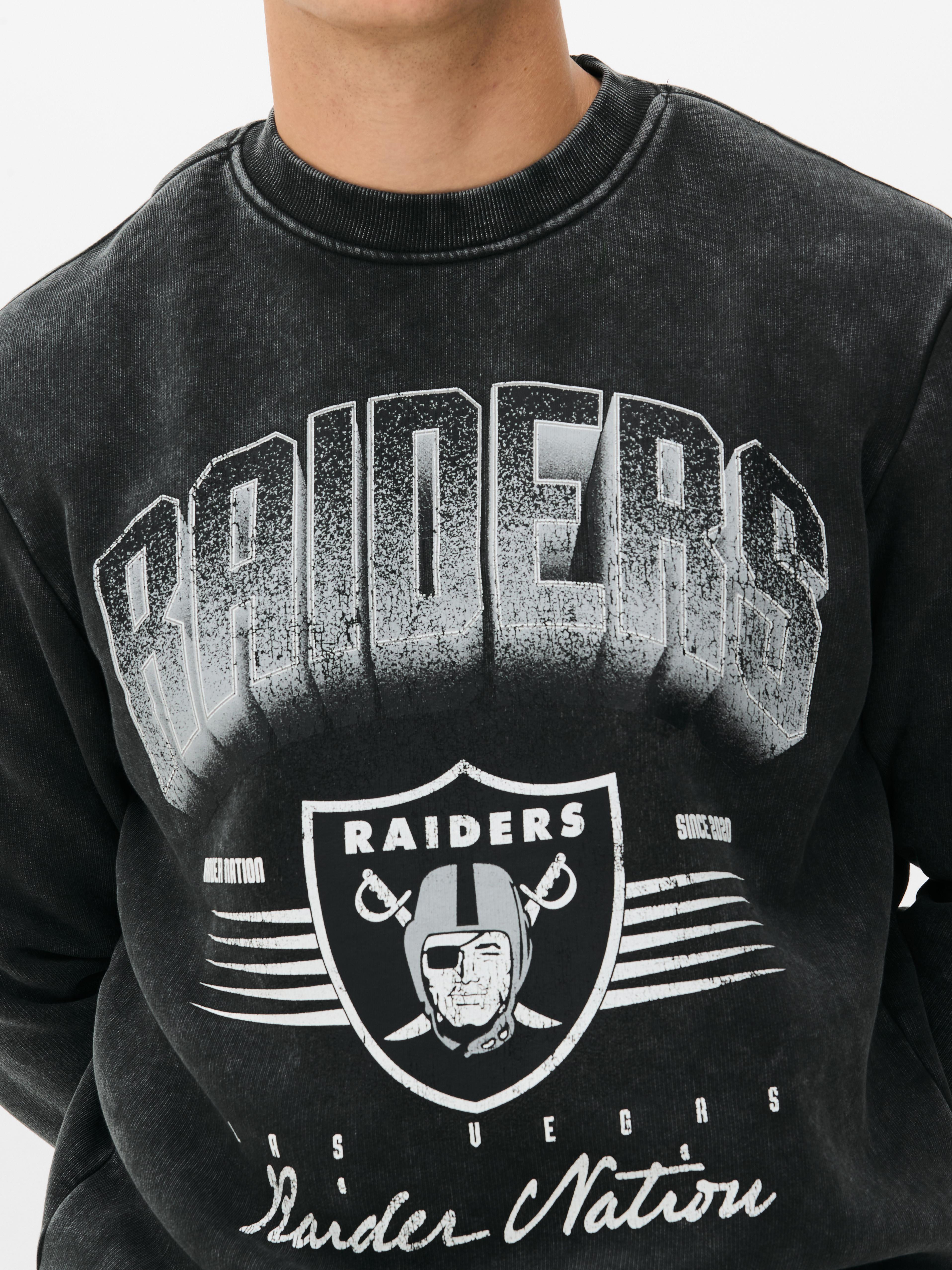 Las vegas raiders crewneck sale