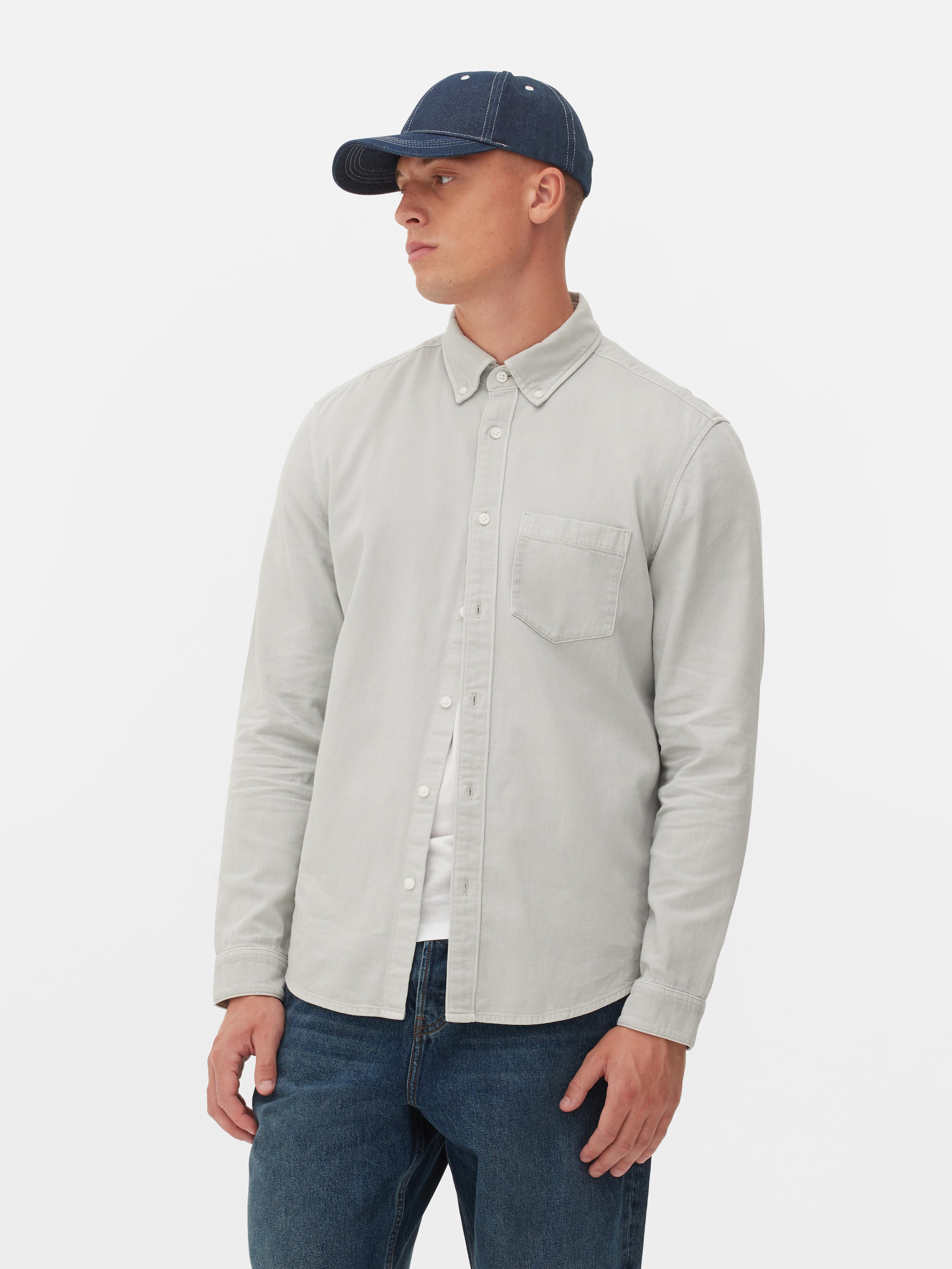 Camisa blanca hombre primark online