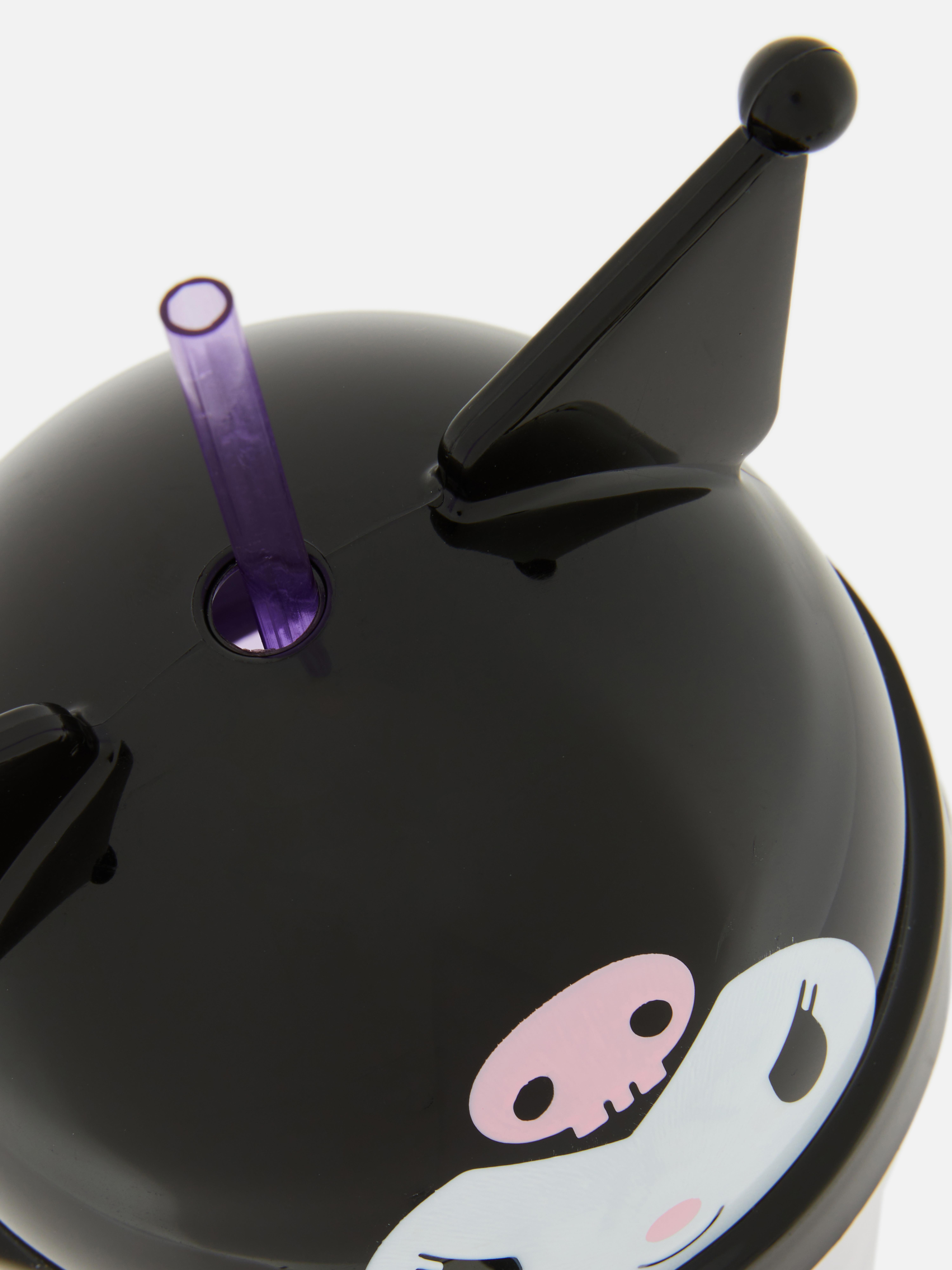 Purple Hello Kitty Kuromi Cup with Straw Primark