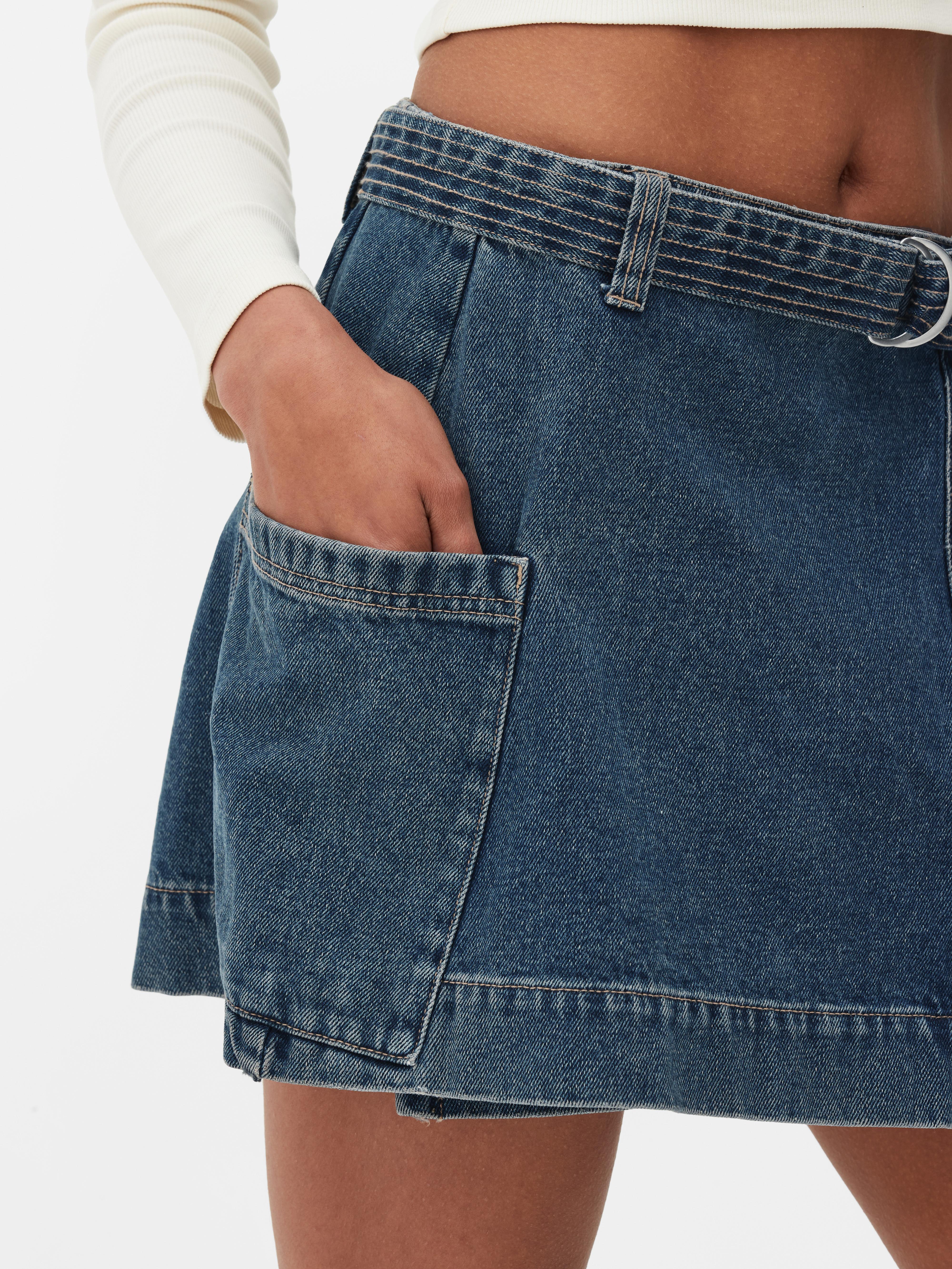 Denim skirt primark hotsell