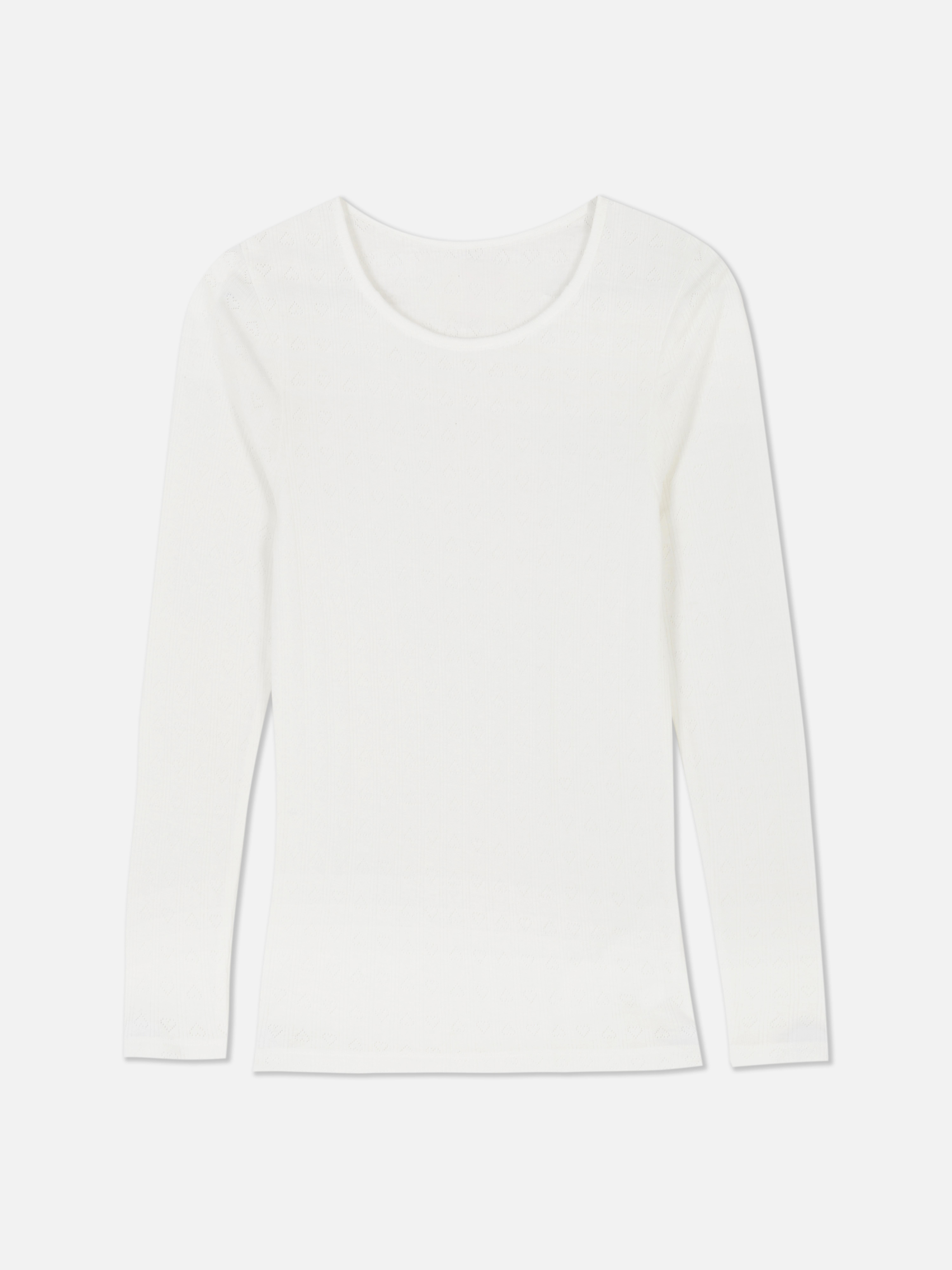 Camiseta térmica de pointelle