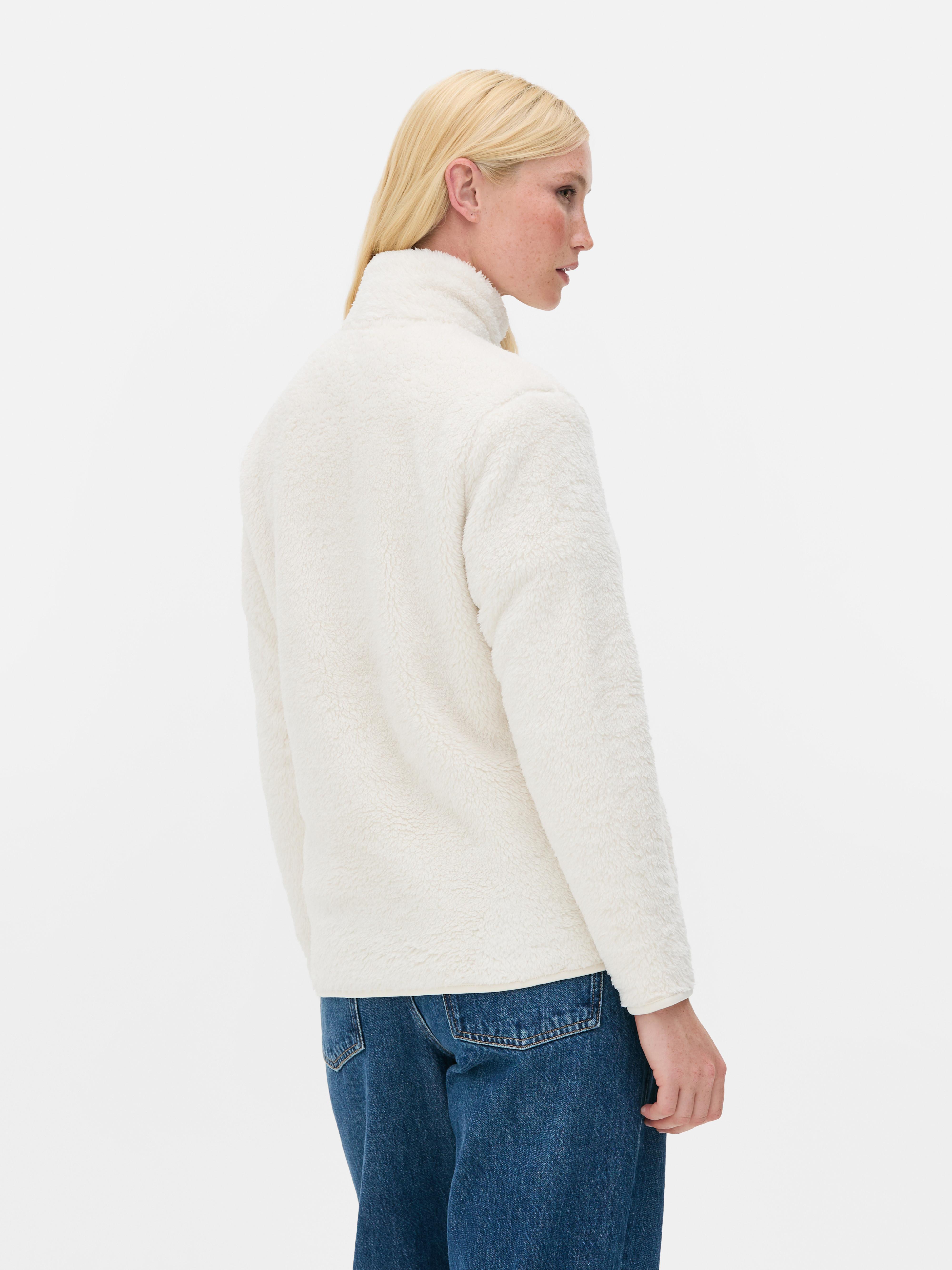 Zip-Through Teddy Jacket