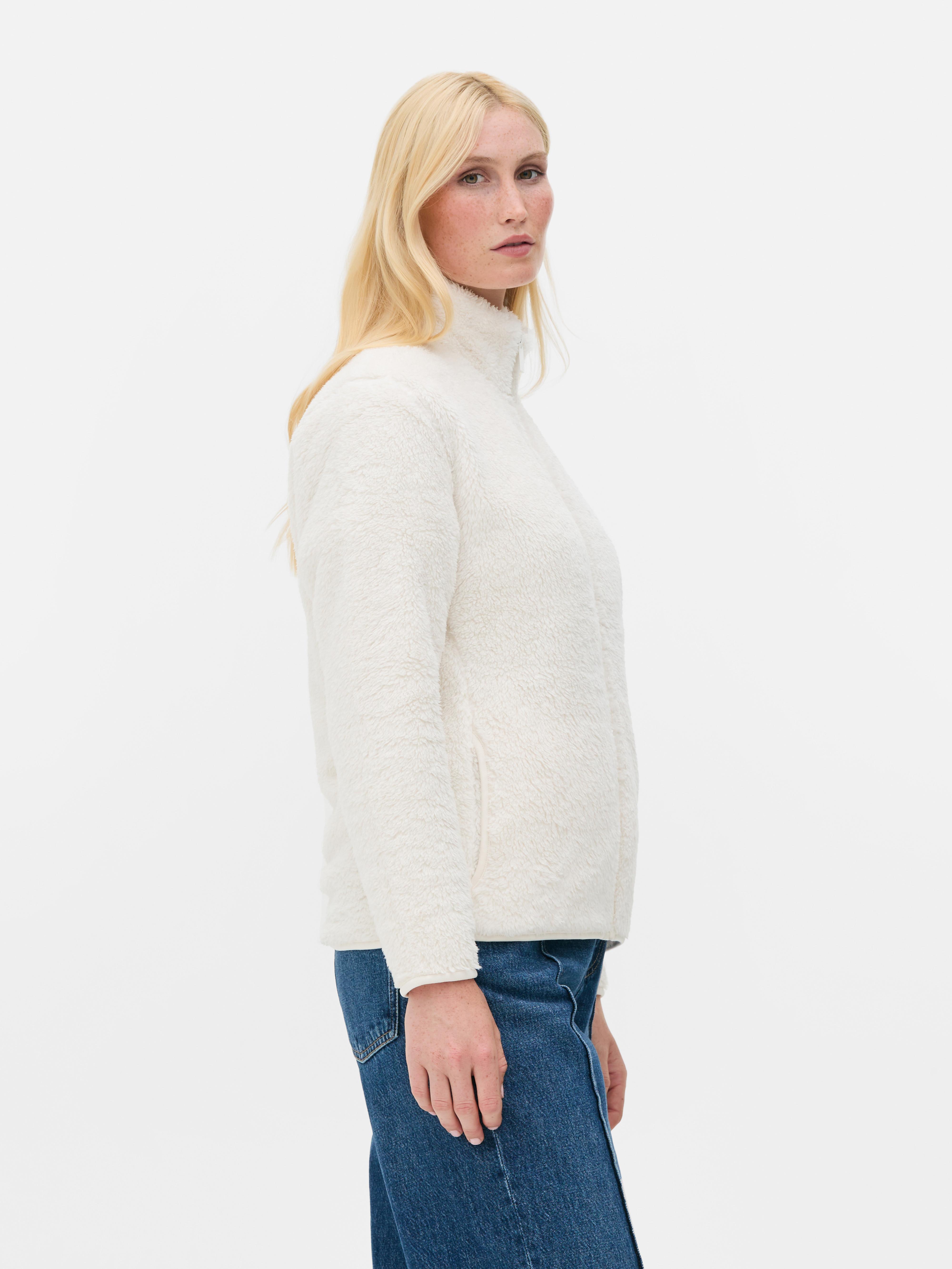 Zip-Through Teddy Jacket