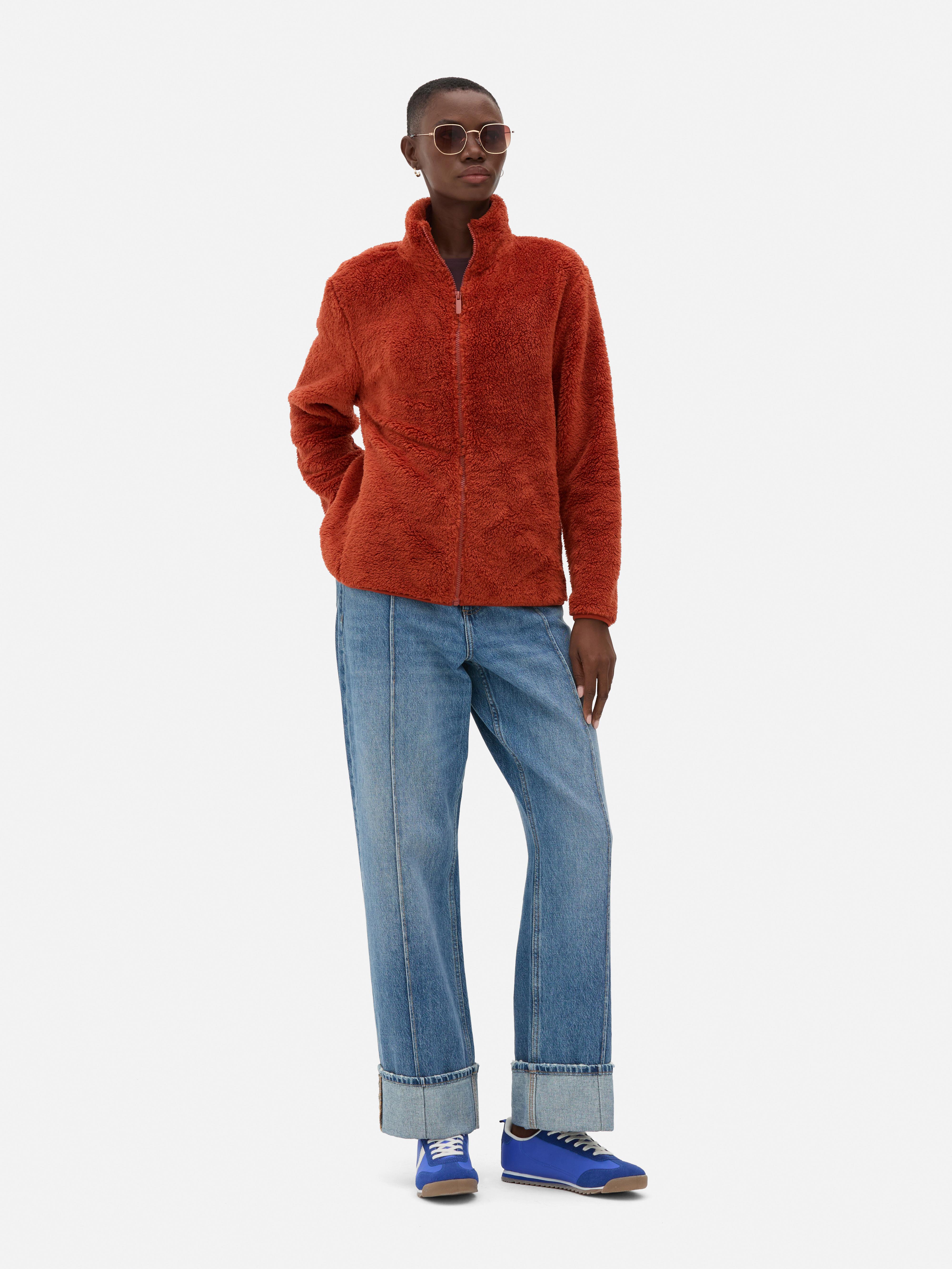 Zip-Through Teddy Jacket