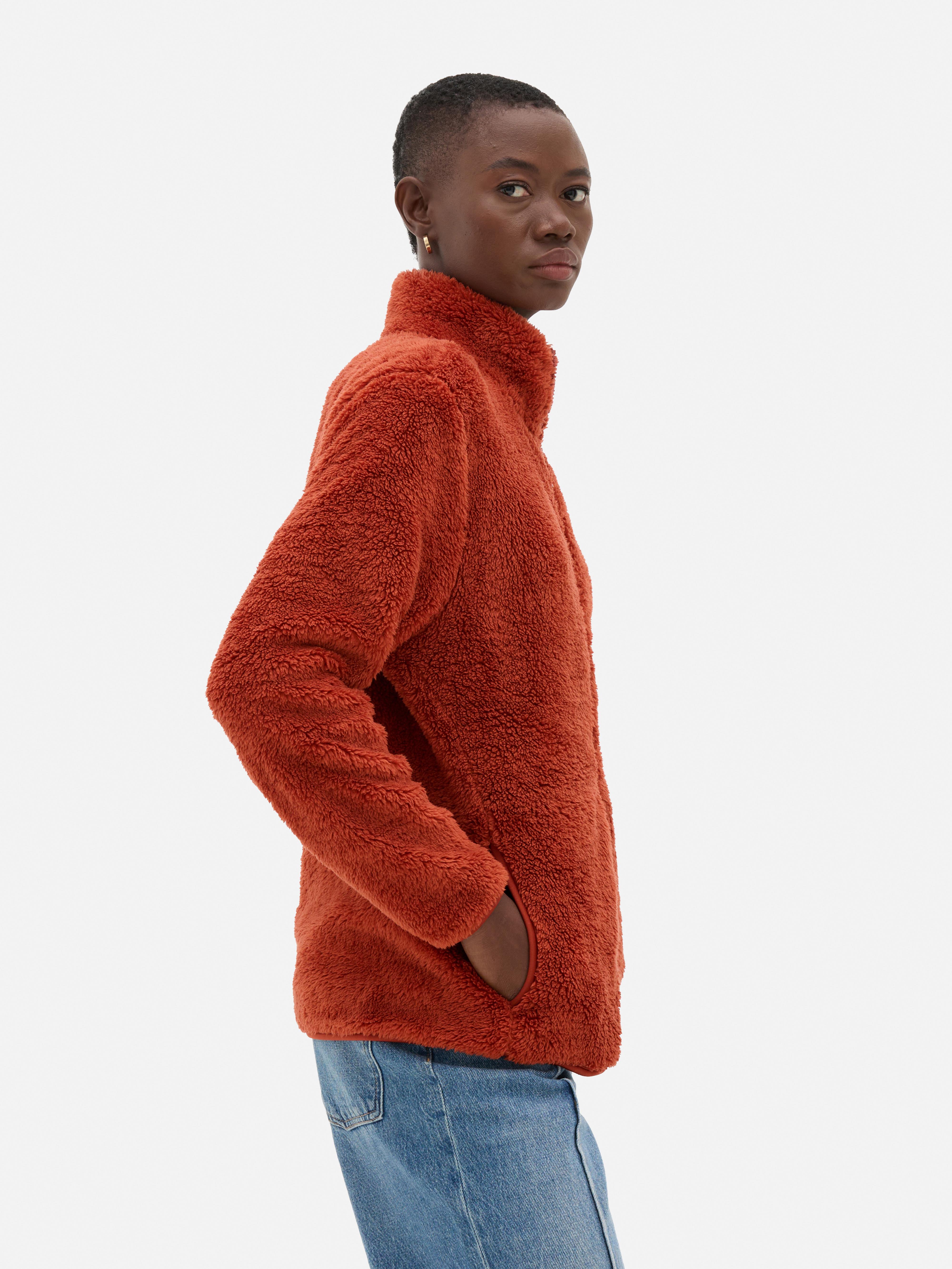 Zip-Through Teddy Jacket