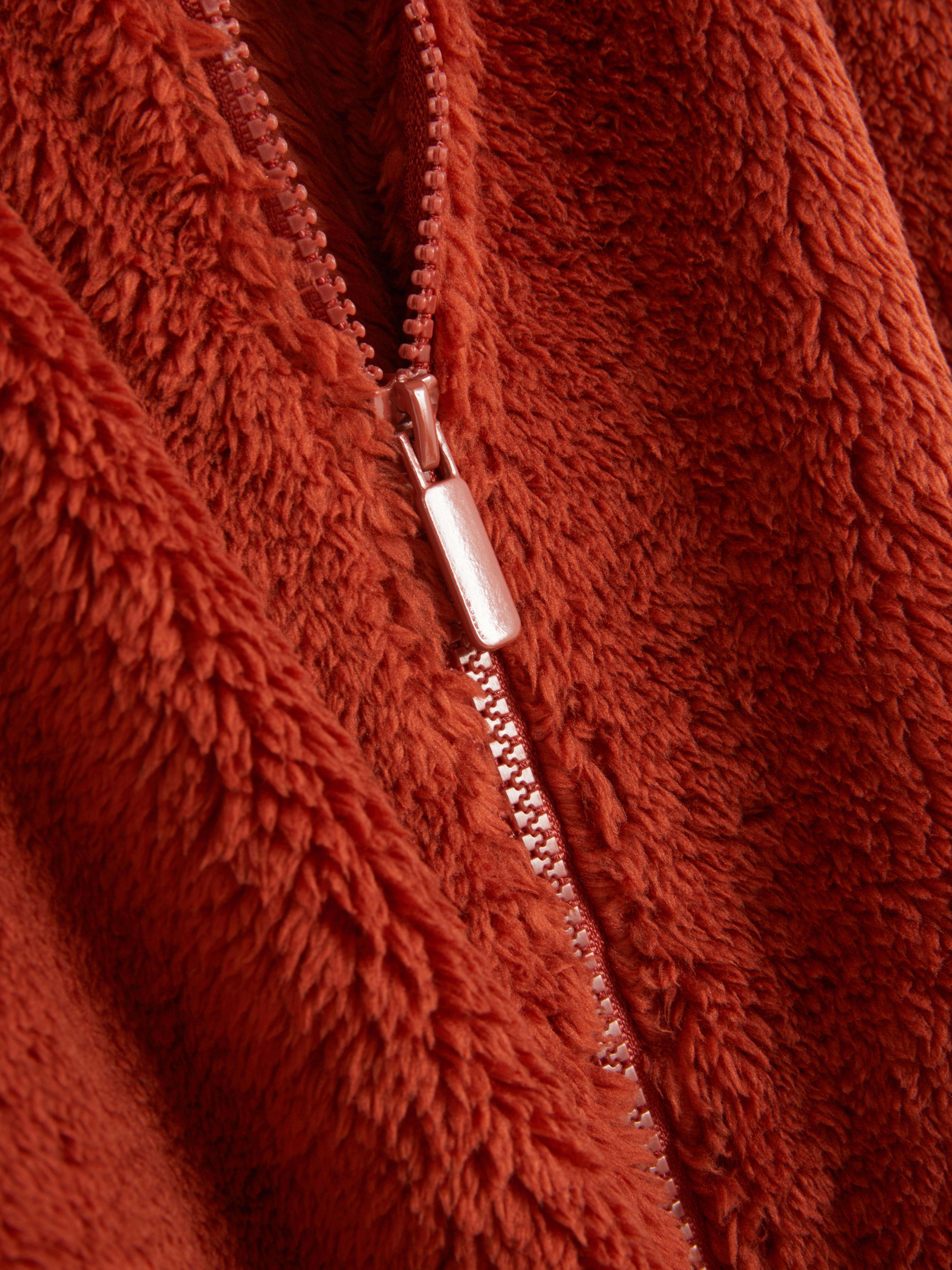 Zip-Through Teddy Jacket