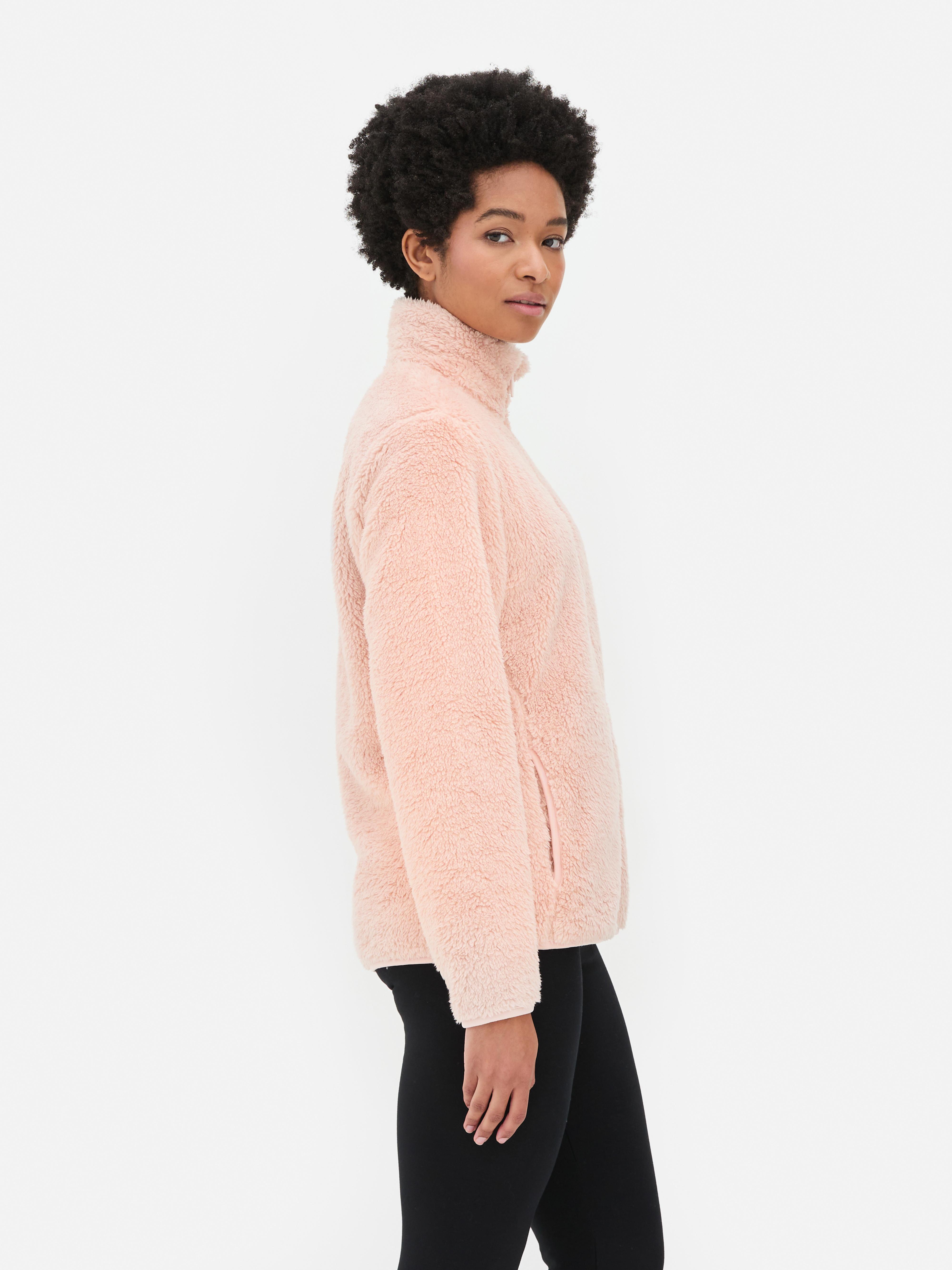 Zip-Through Teddy Jacket