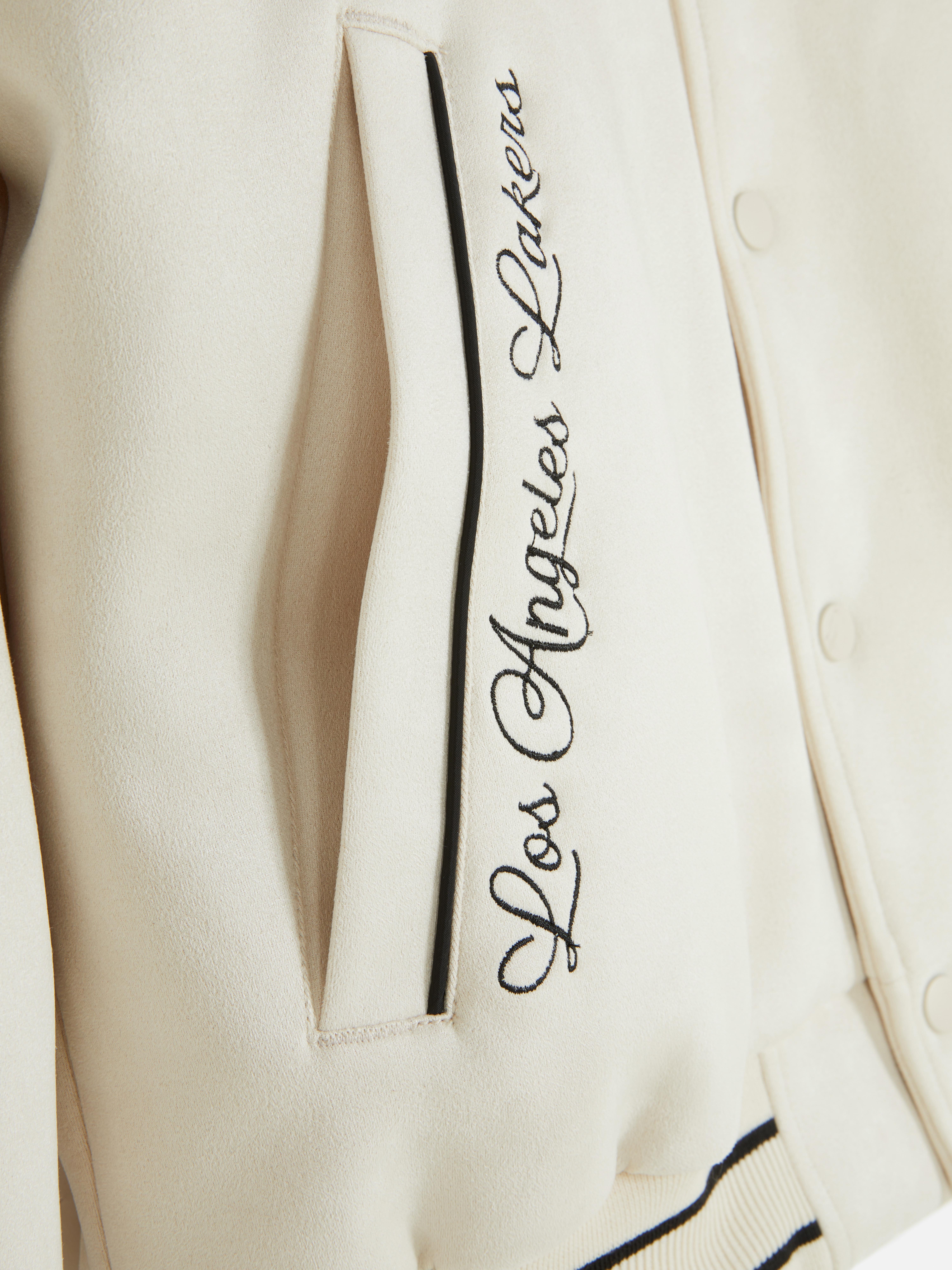 Giacca in camoscio sintetico NBA LA Lakers