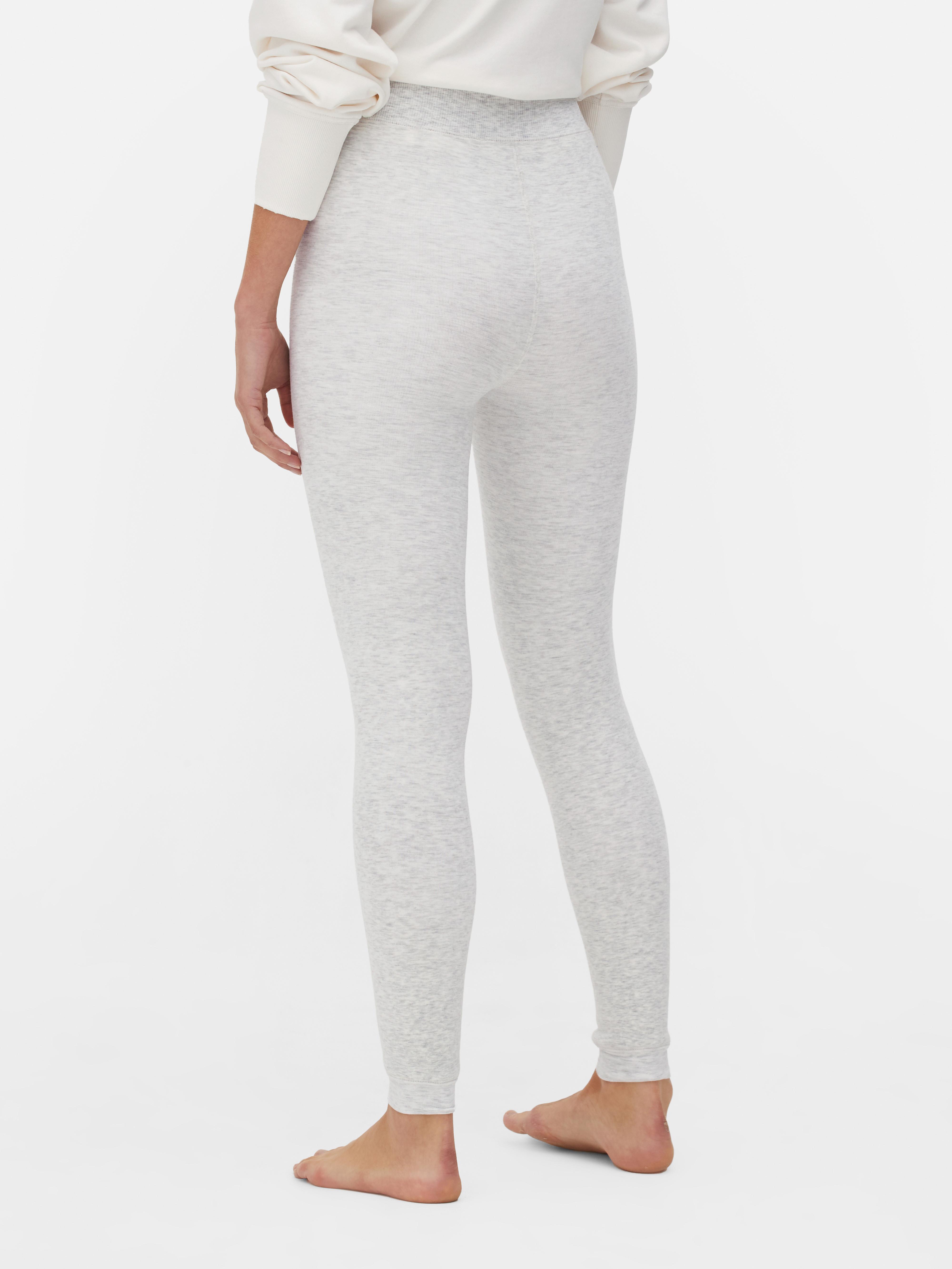 Velvet Plush Lined Marl Leggings