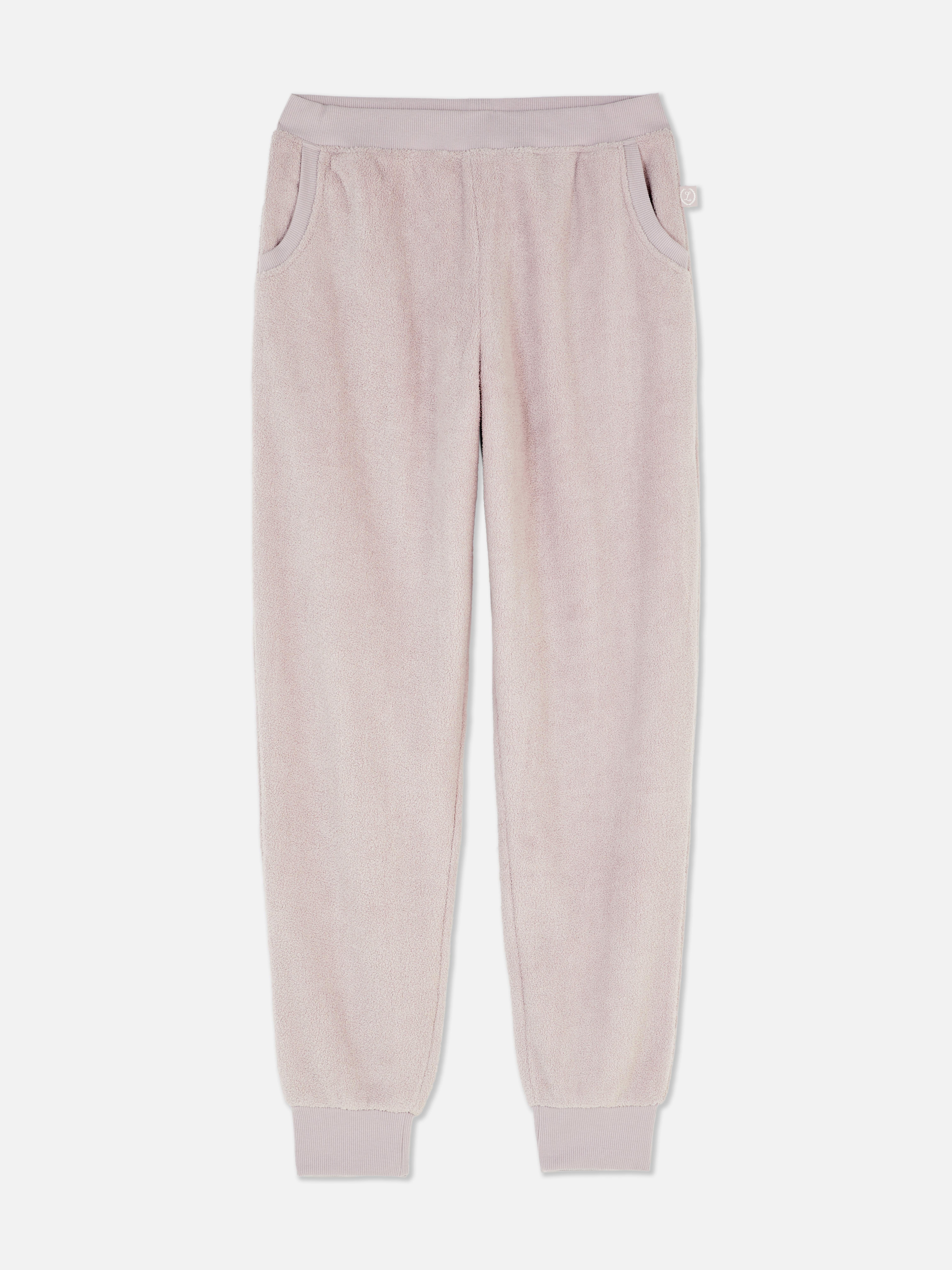 Women s Light Pink Fleece Pyjama Trousers Penneys
