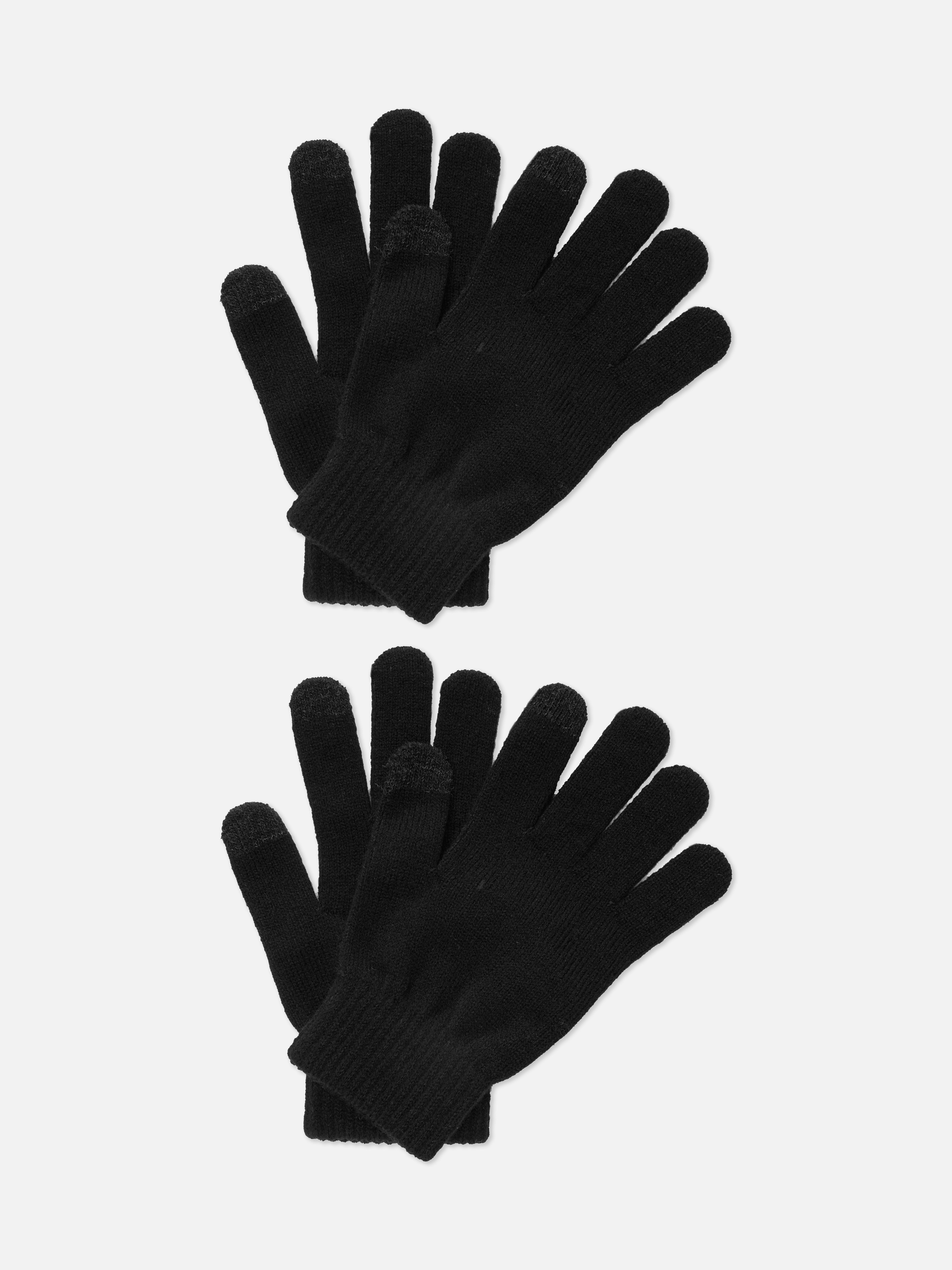 Lot de 2 paires de gants magiques pour écran tactile