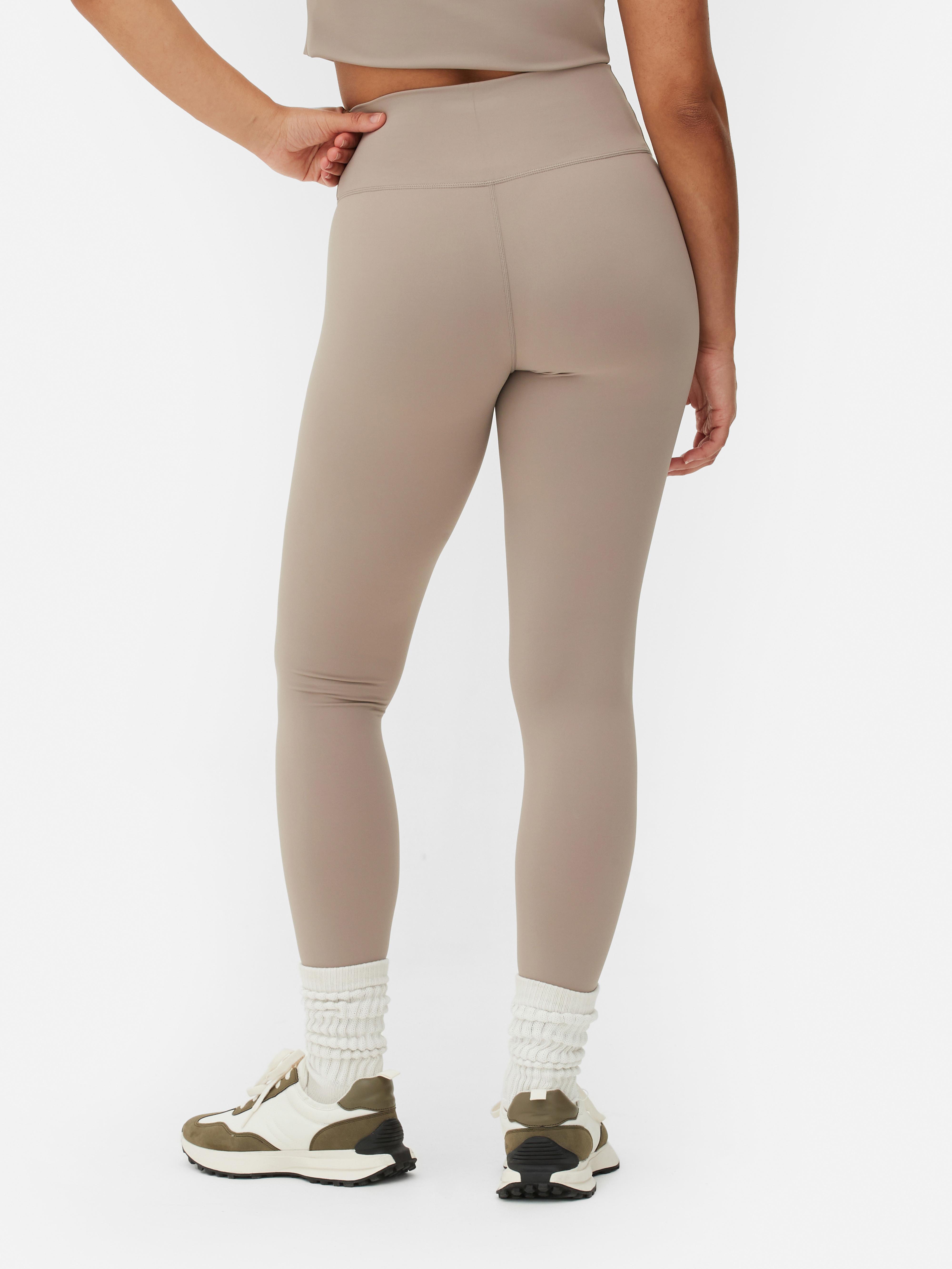 Taupe gym leggings hot sale
