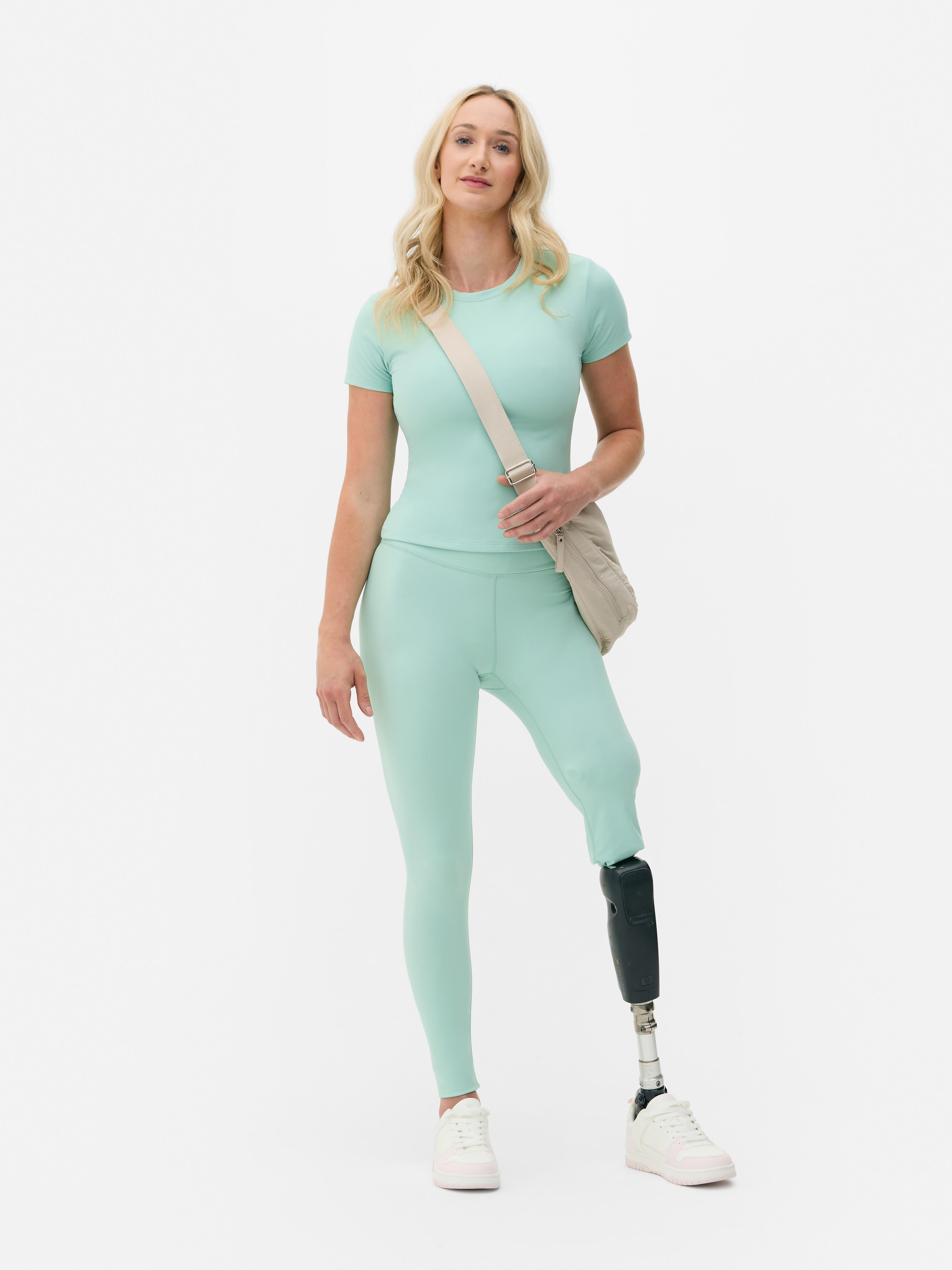 Buttery Soft Gym T-Shirt Light Green