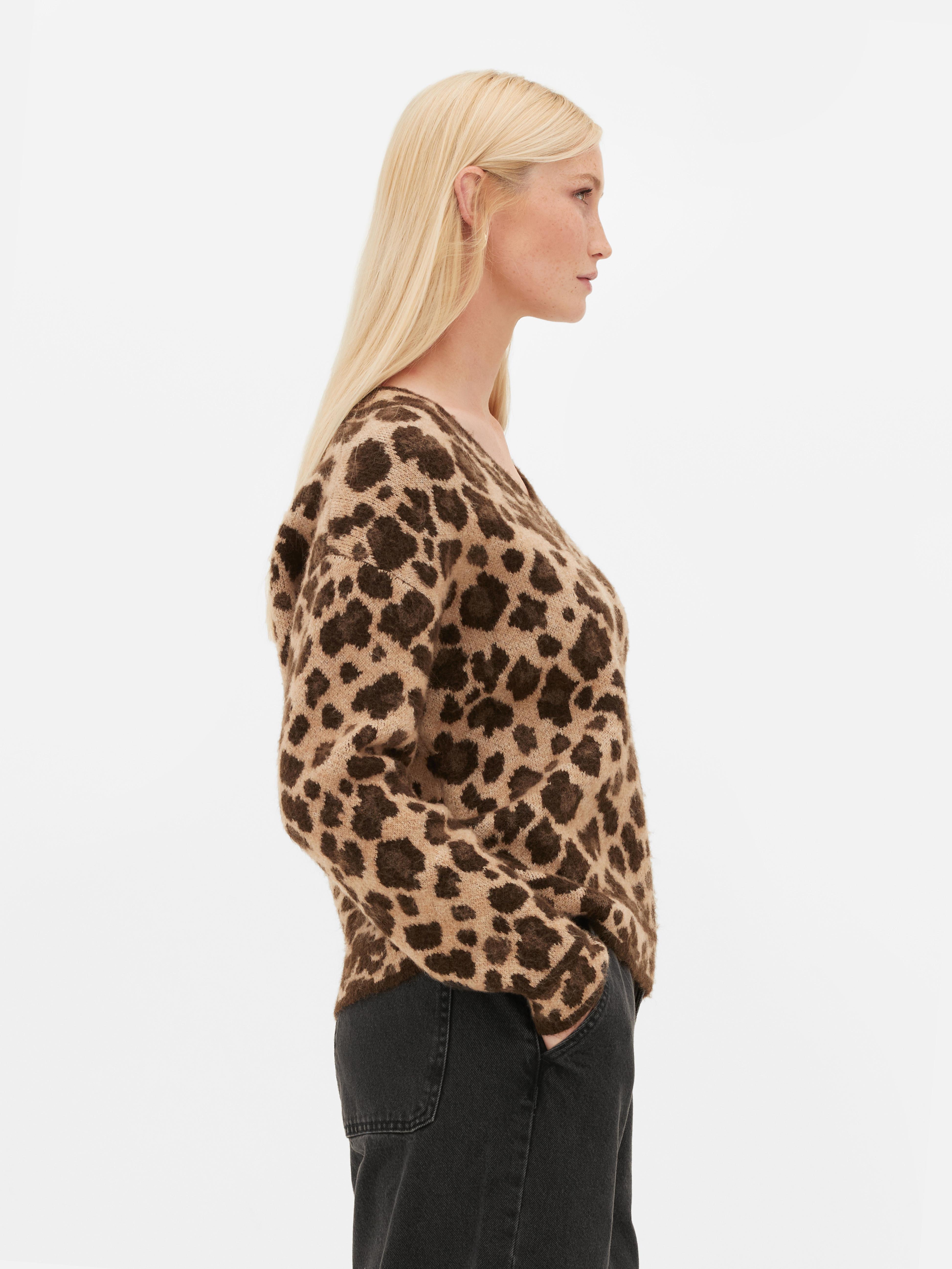 Leopard print cardigan primark best sale