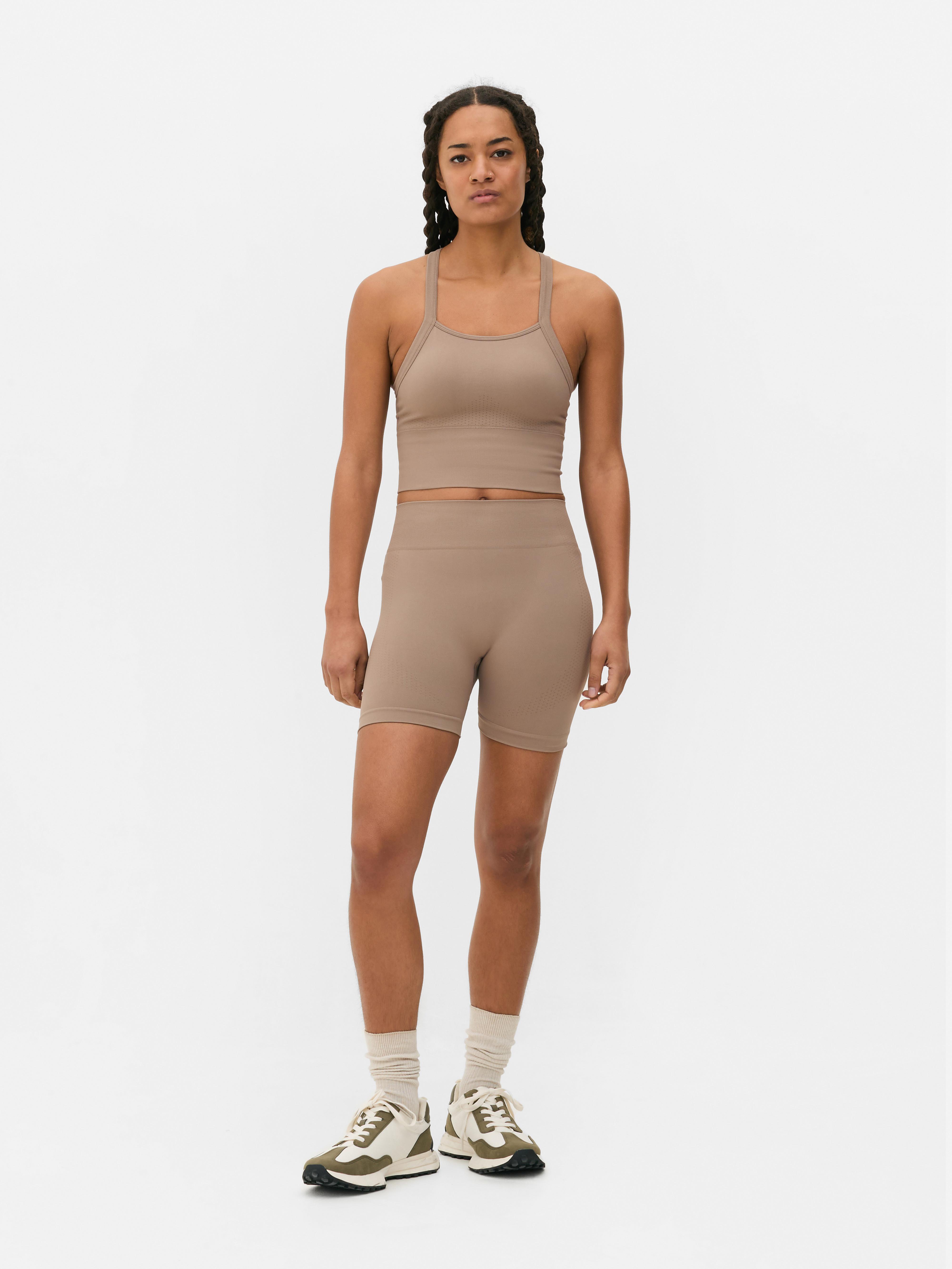 Racerback Performance Bra Tan