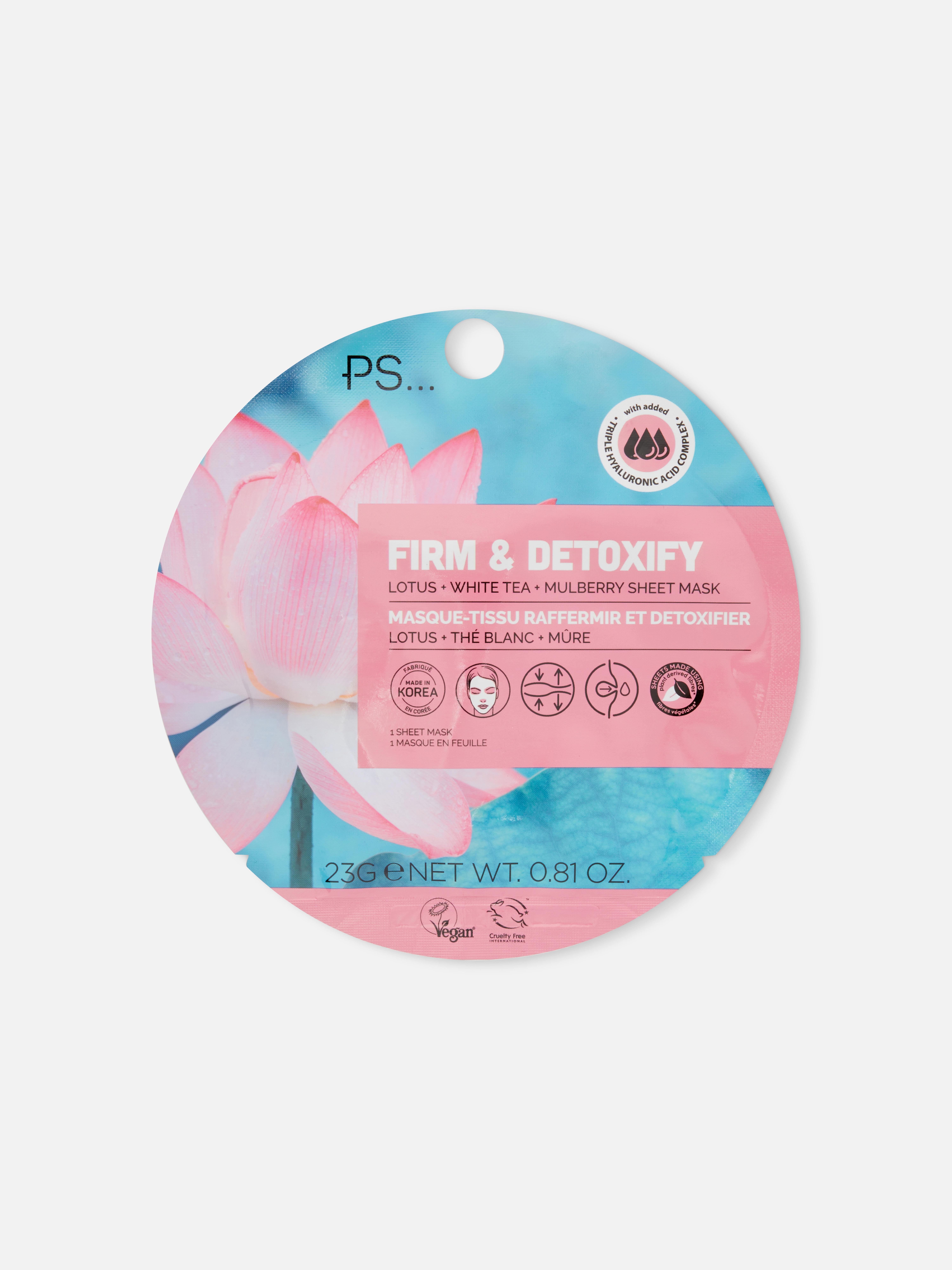 PS... Firm and Detoxify Face Mask