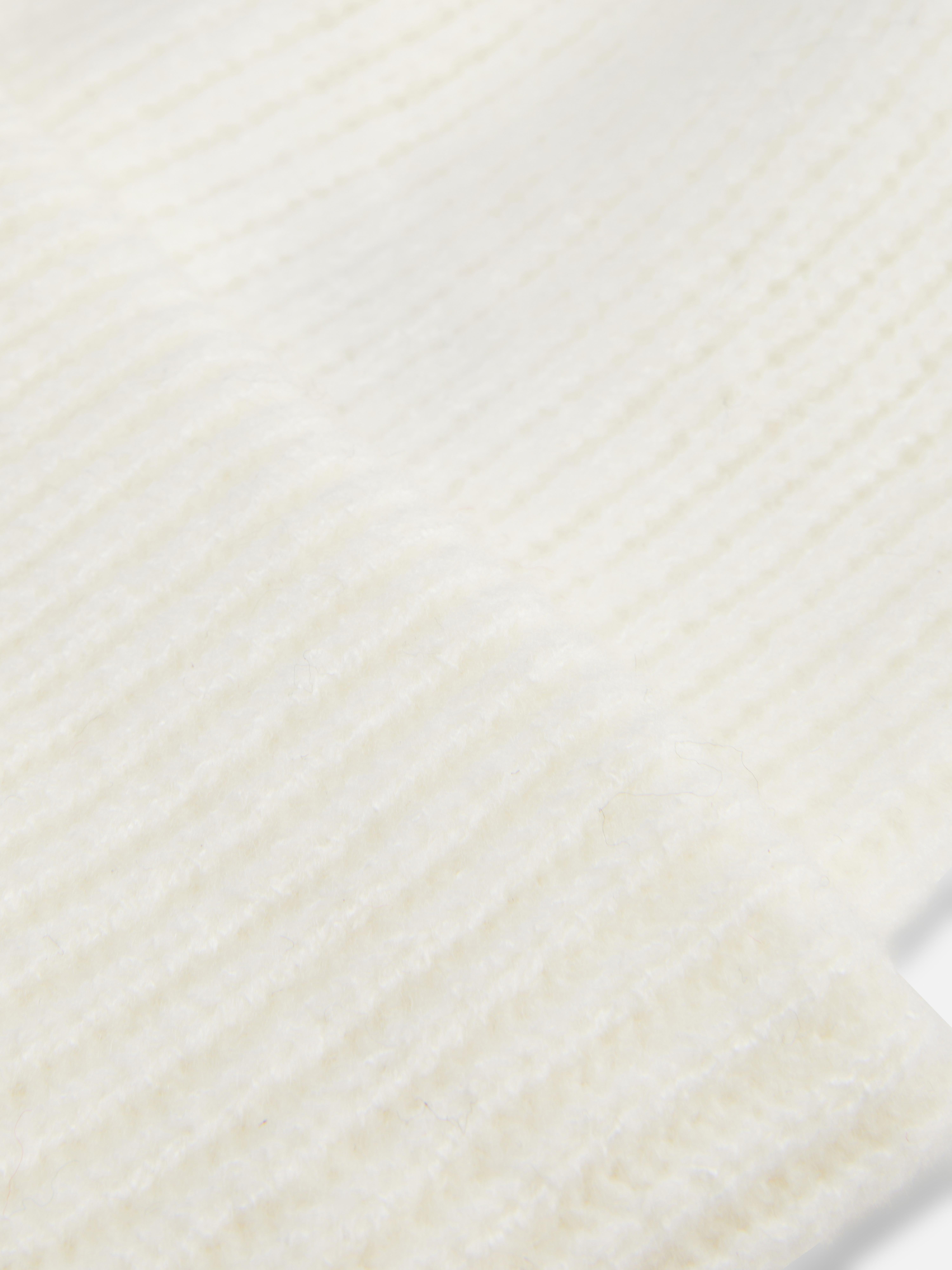 Chunky Knit Turn-Up Beanie