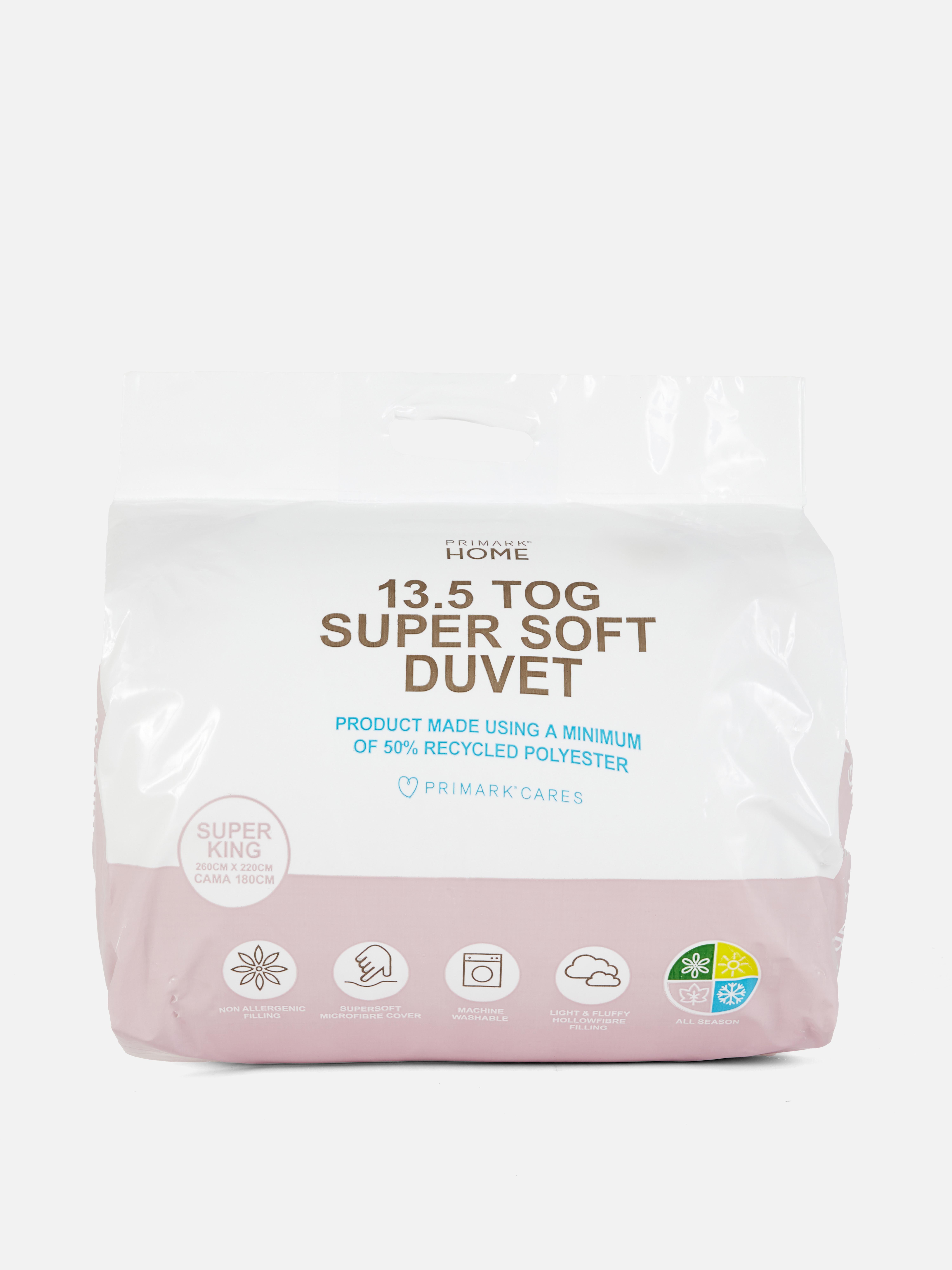 Super-Kingsize-Bettdecke, 13,5 Tog