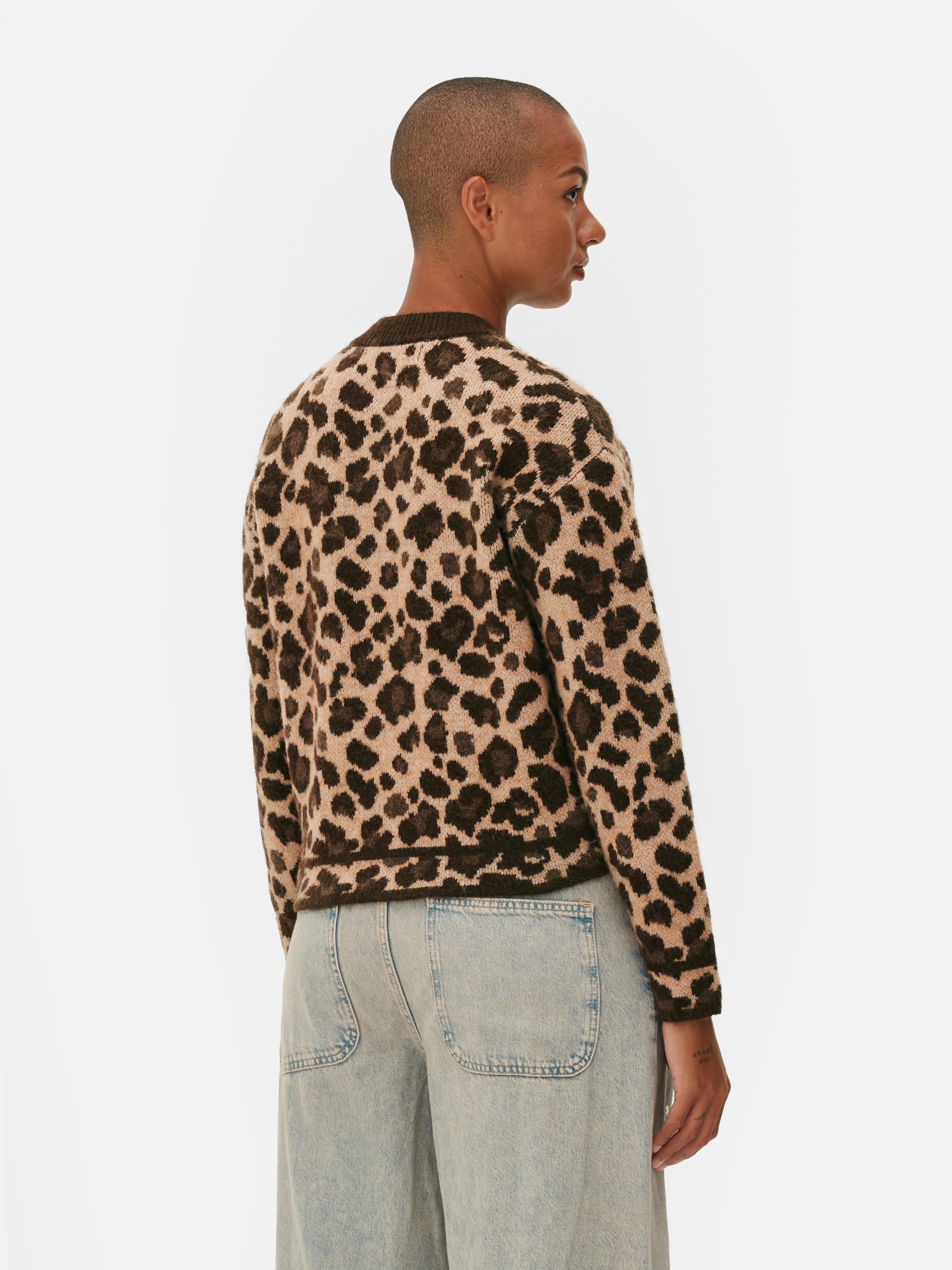 Women s Multi Leopard Bomber Cardigan Penneys