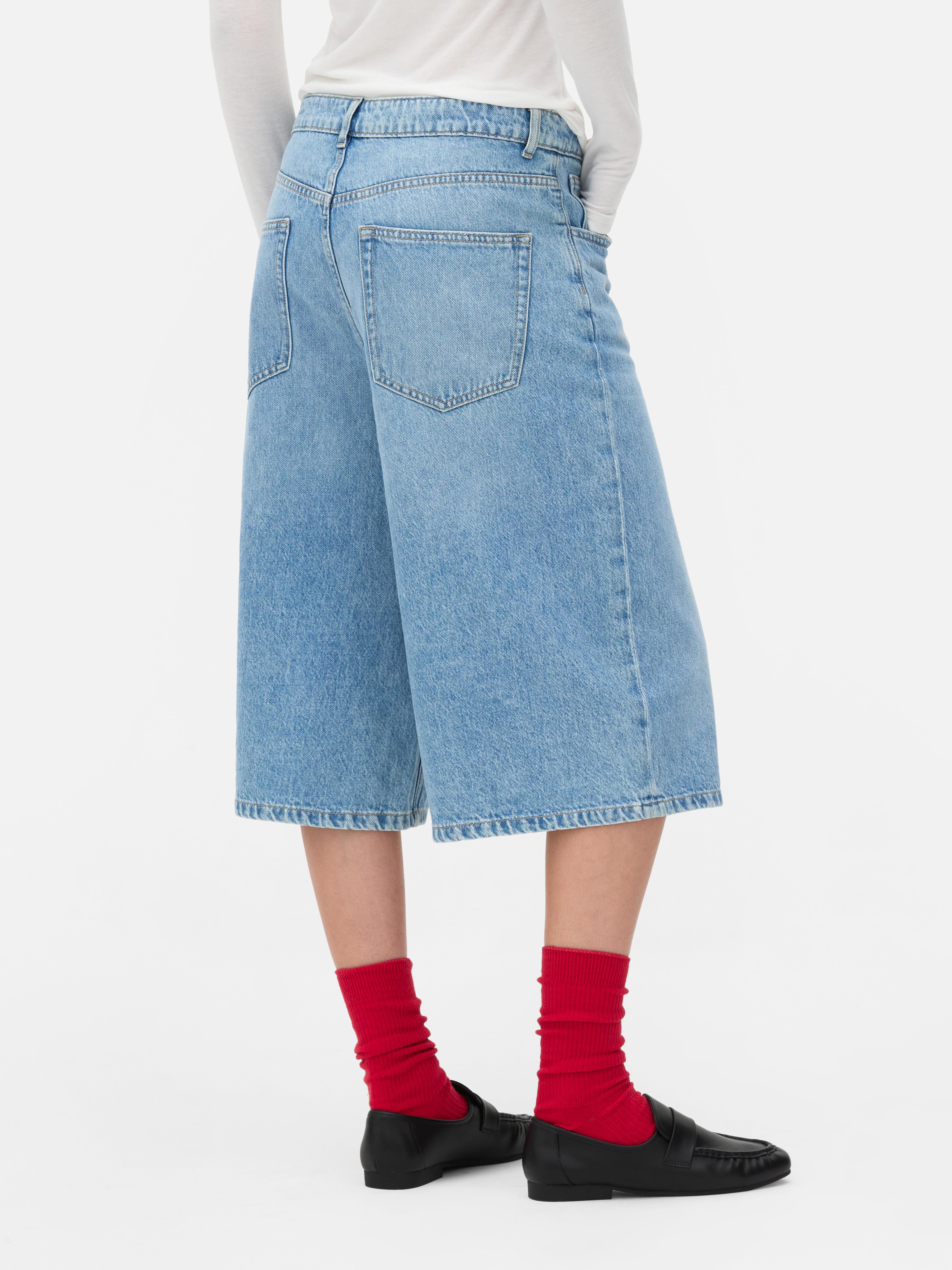 Bermuda in denim Rita Ora