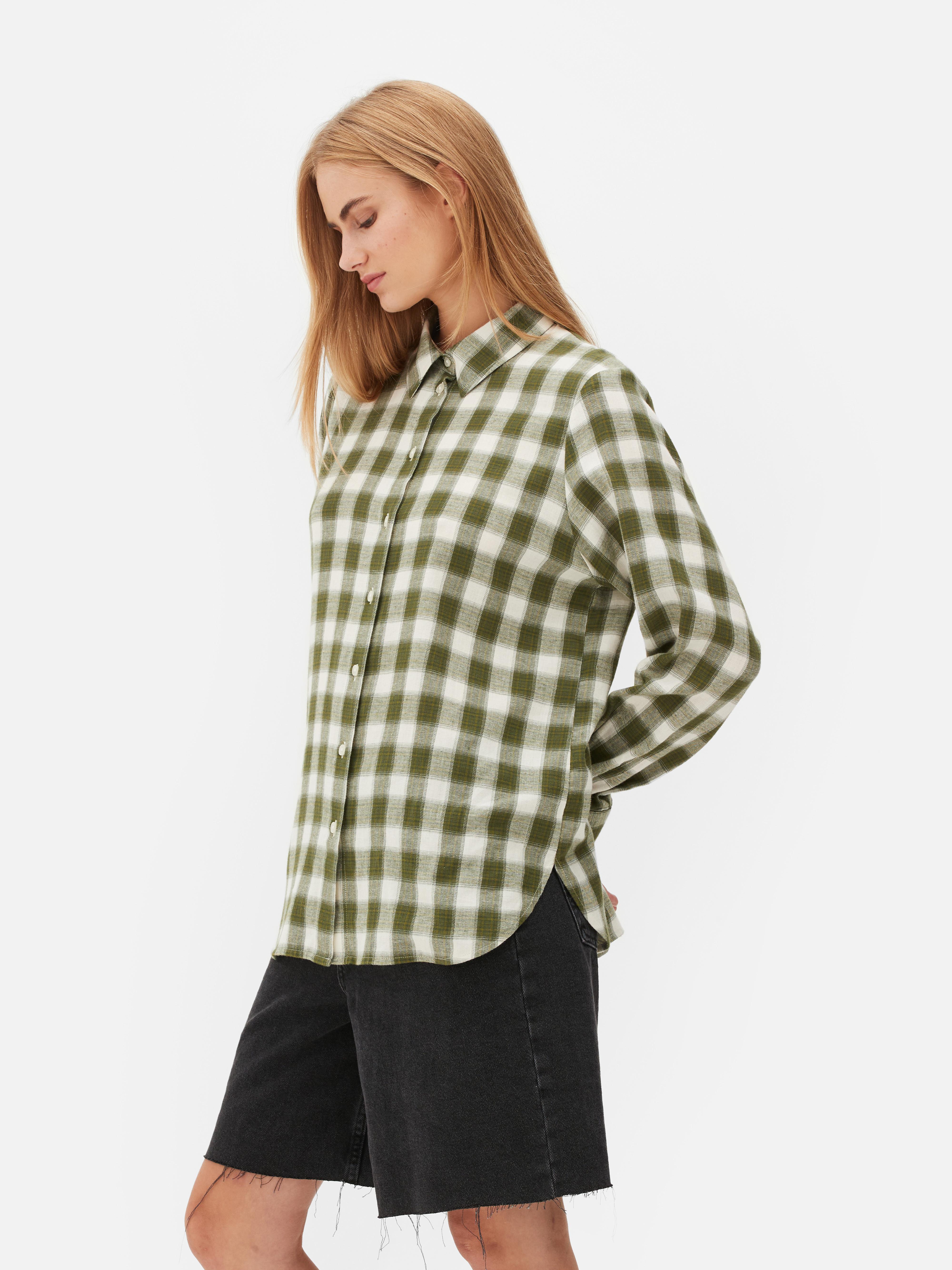 Checked shirt womens primark hotsell