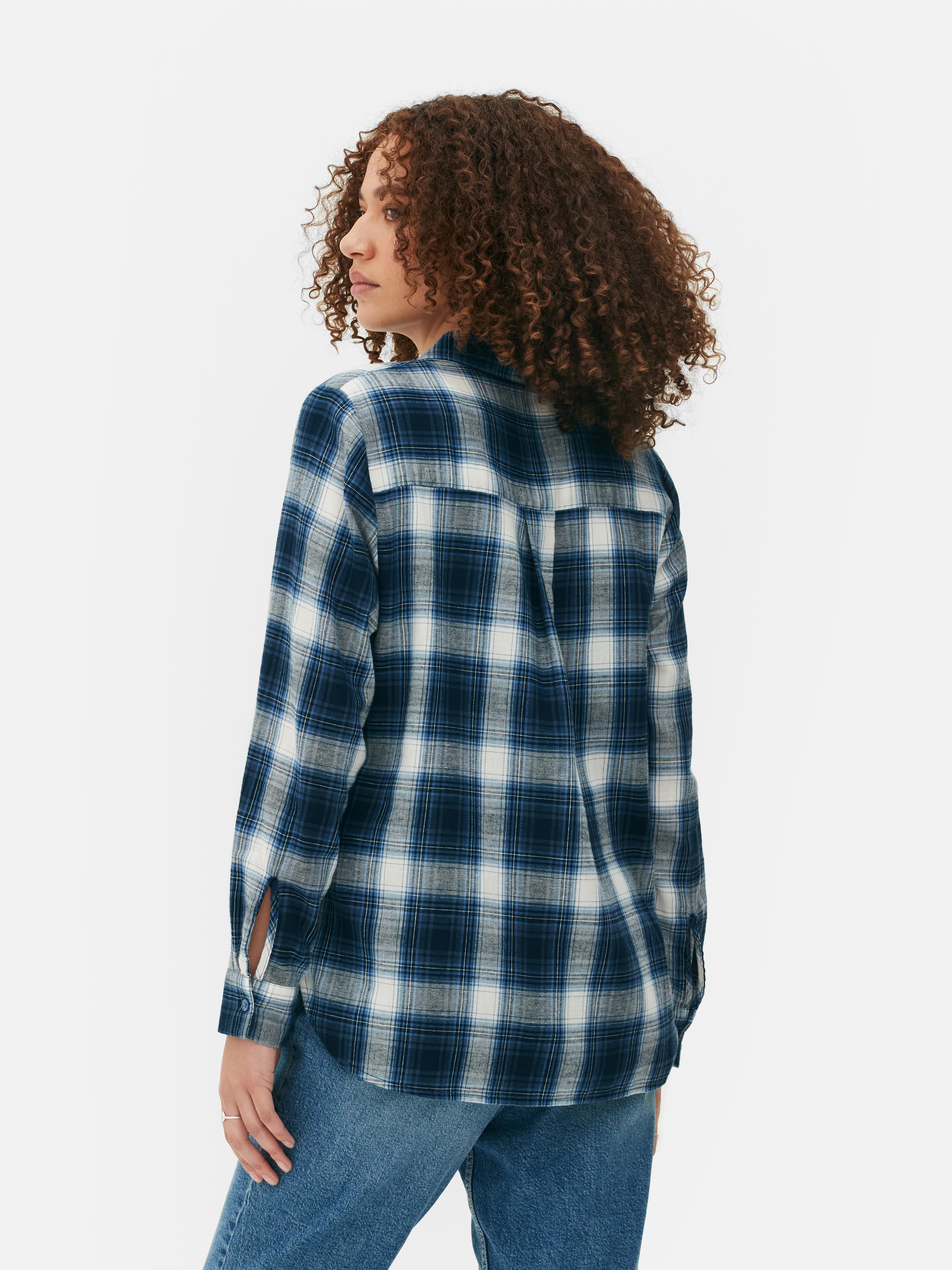 Checked shirt womens primark hotsell