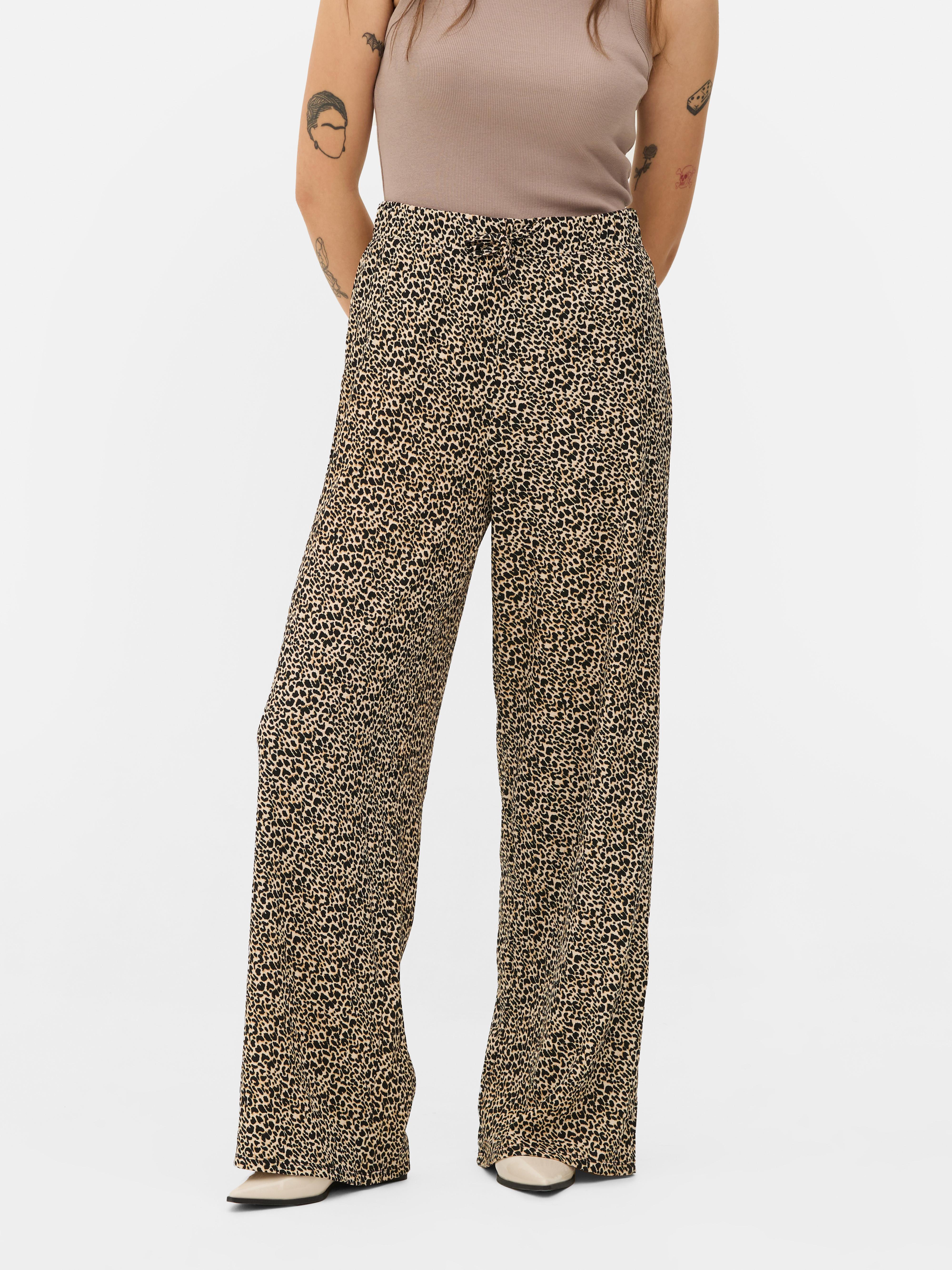 Women s Multi Animal Print Pants Primark