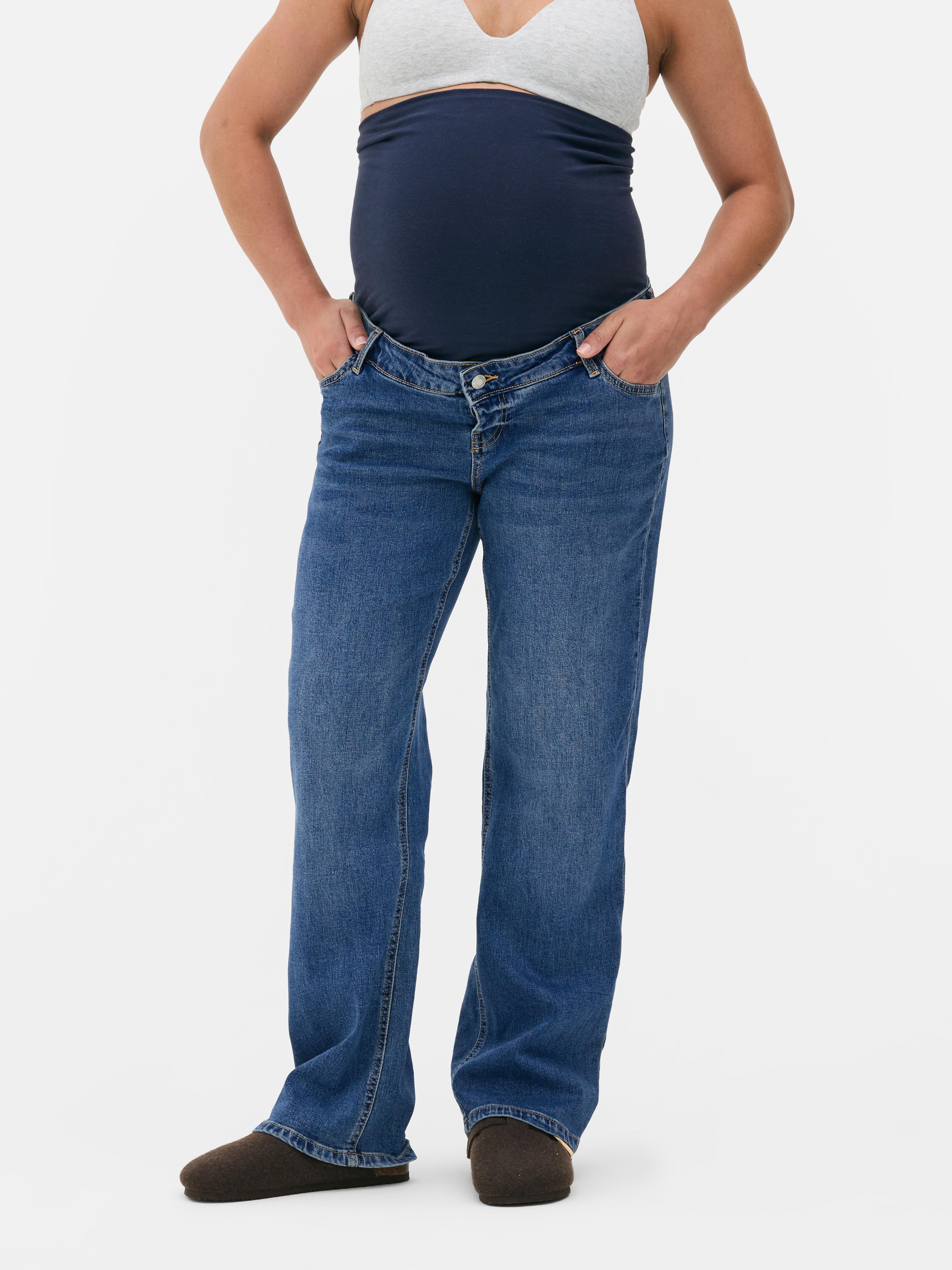Zwangerschapsjeans met rechte pijpen