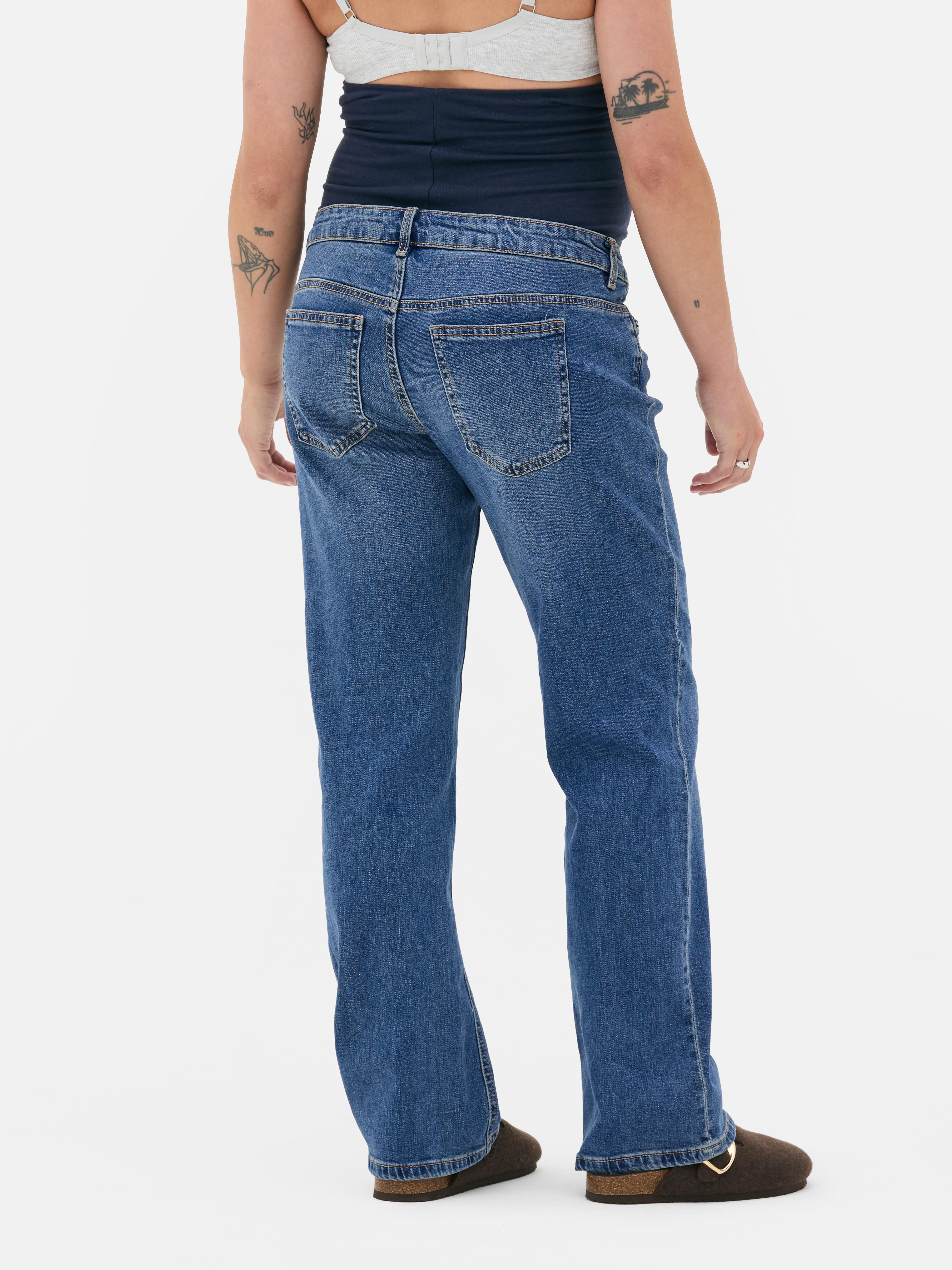 Zwangerschapsjeans met rechte pijpen
