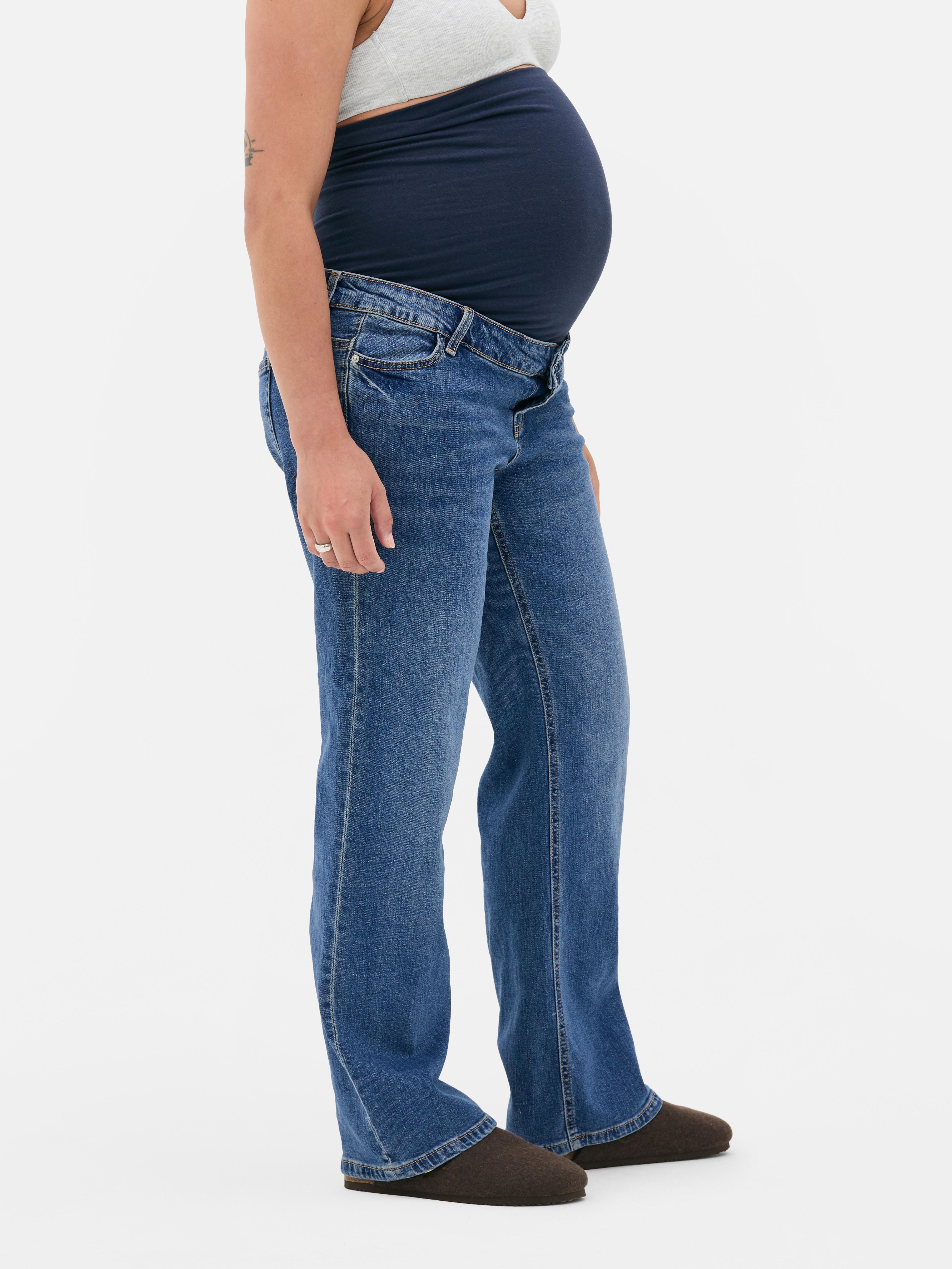 Zwangerschapsjeans met rechte pijpen