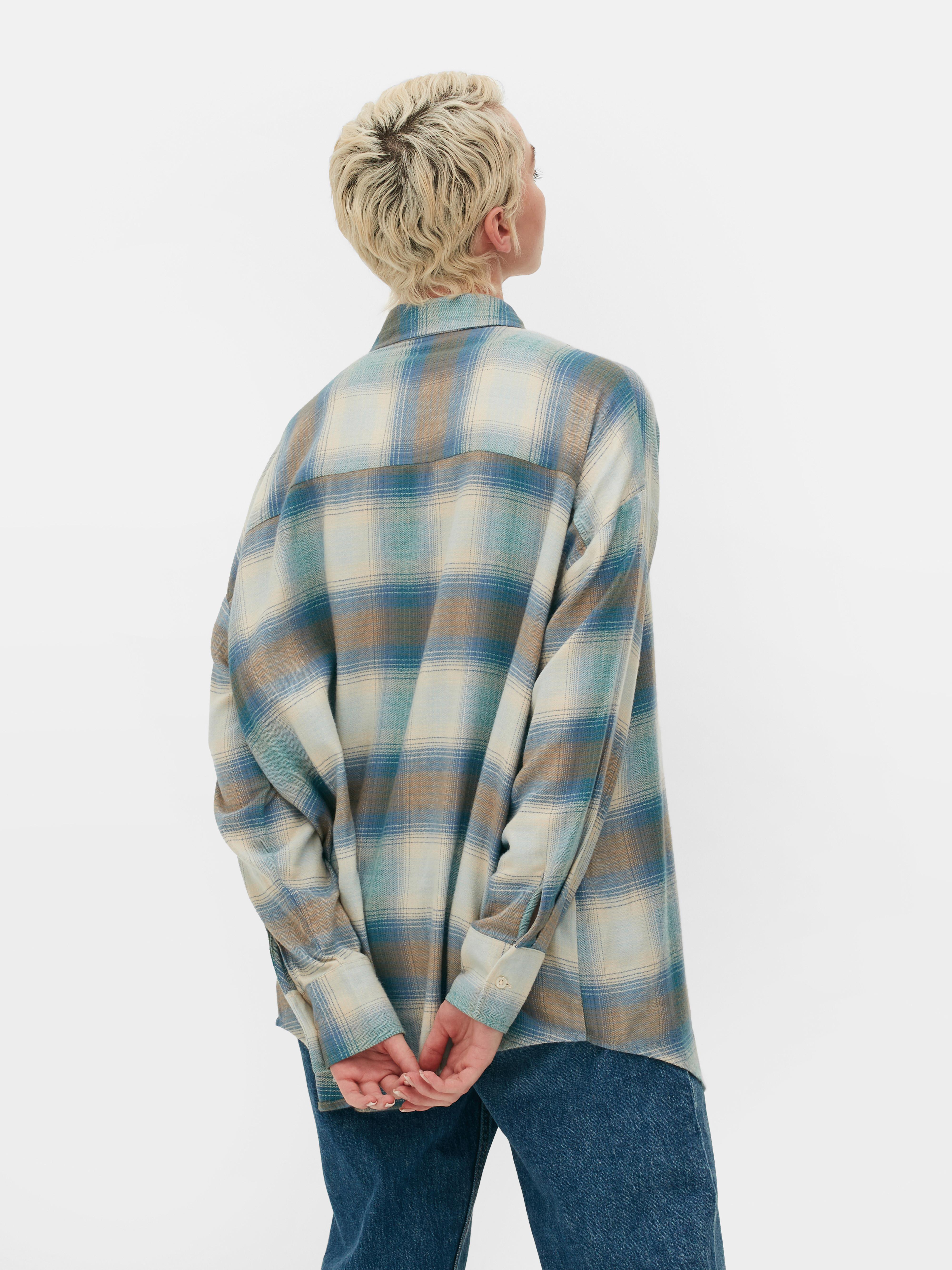 Checked shirt womens primark best sale