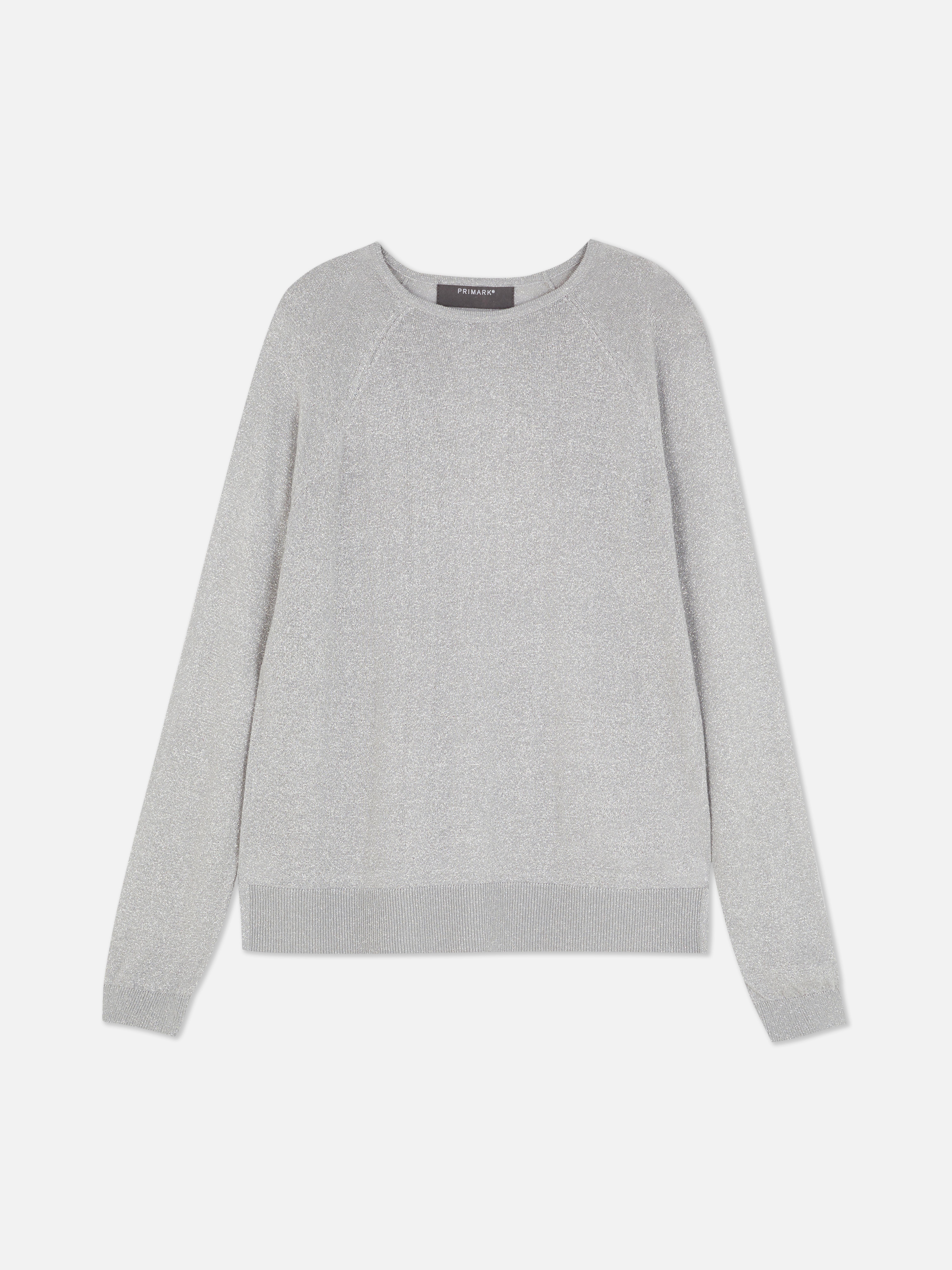 Camisola malha fina cintilante