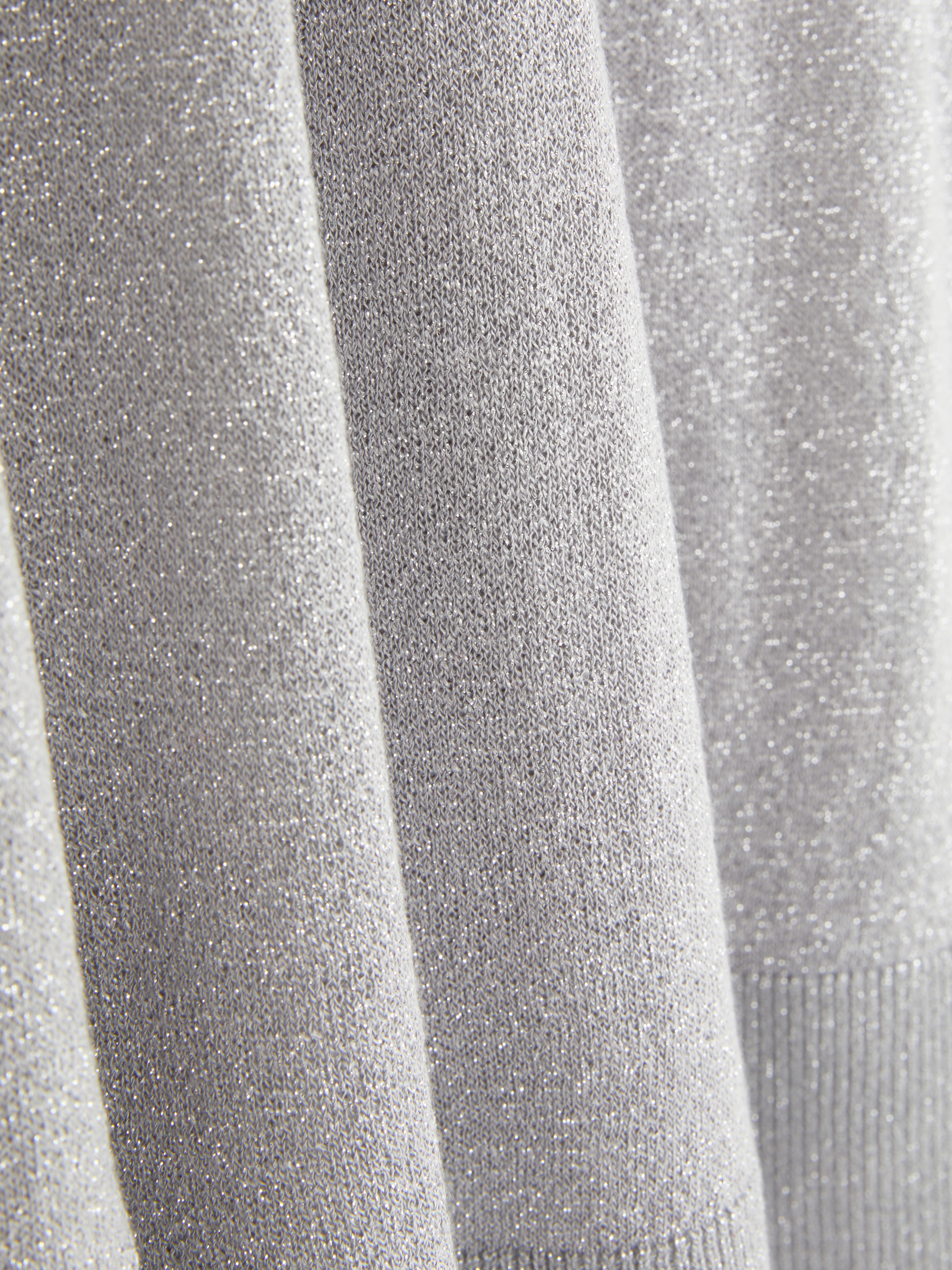 Camisola malha fina cintilante