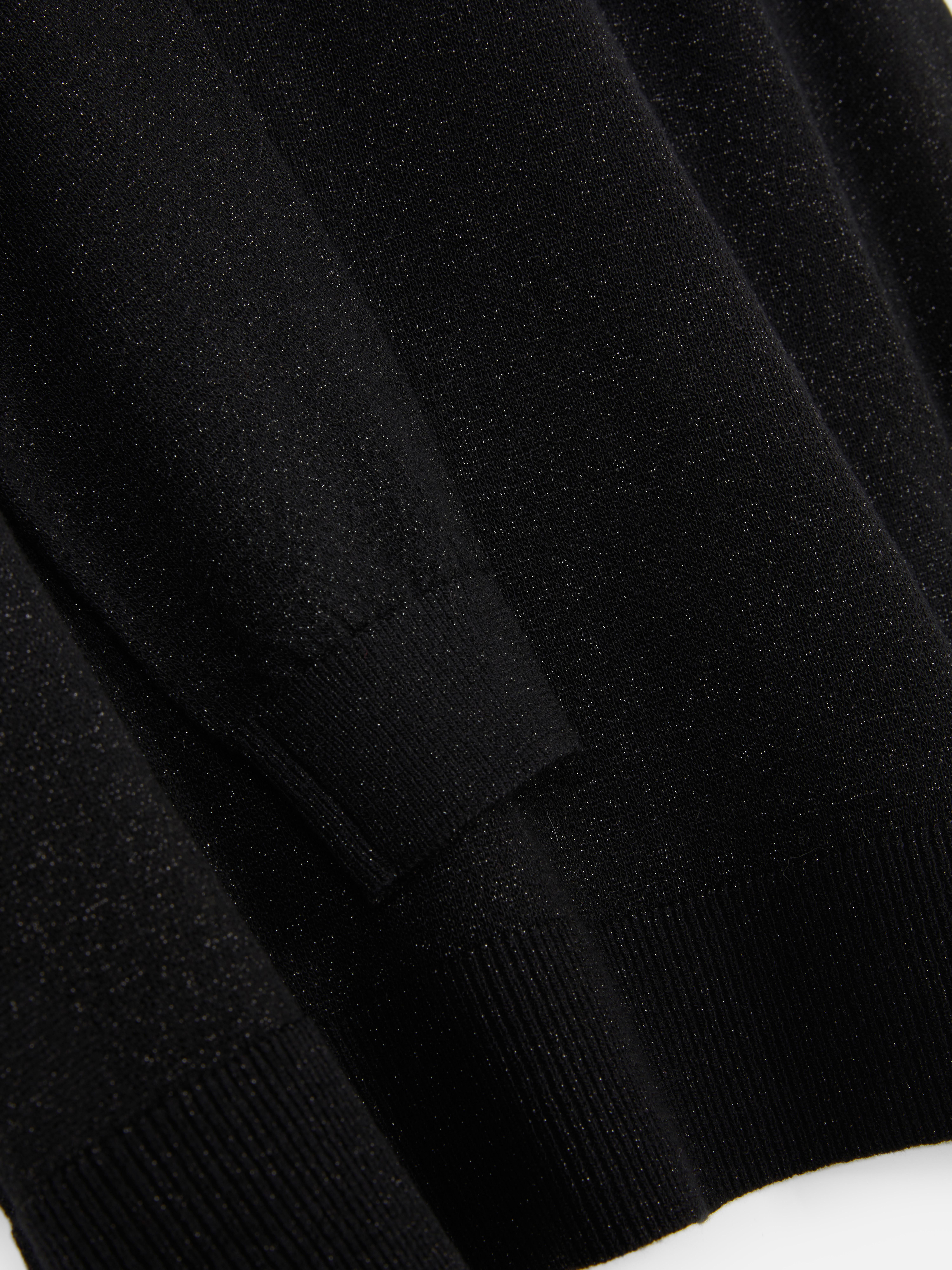 Camisola malha fina cintilante