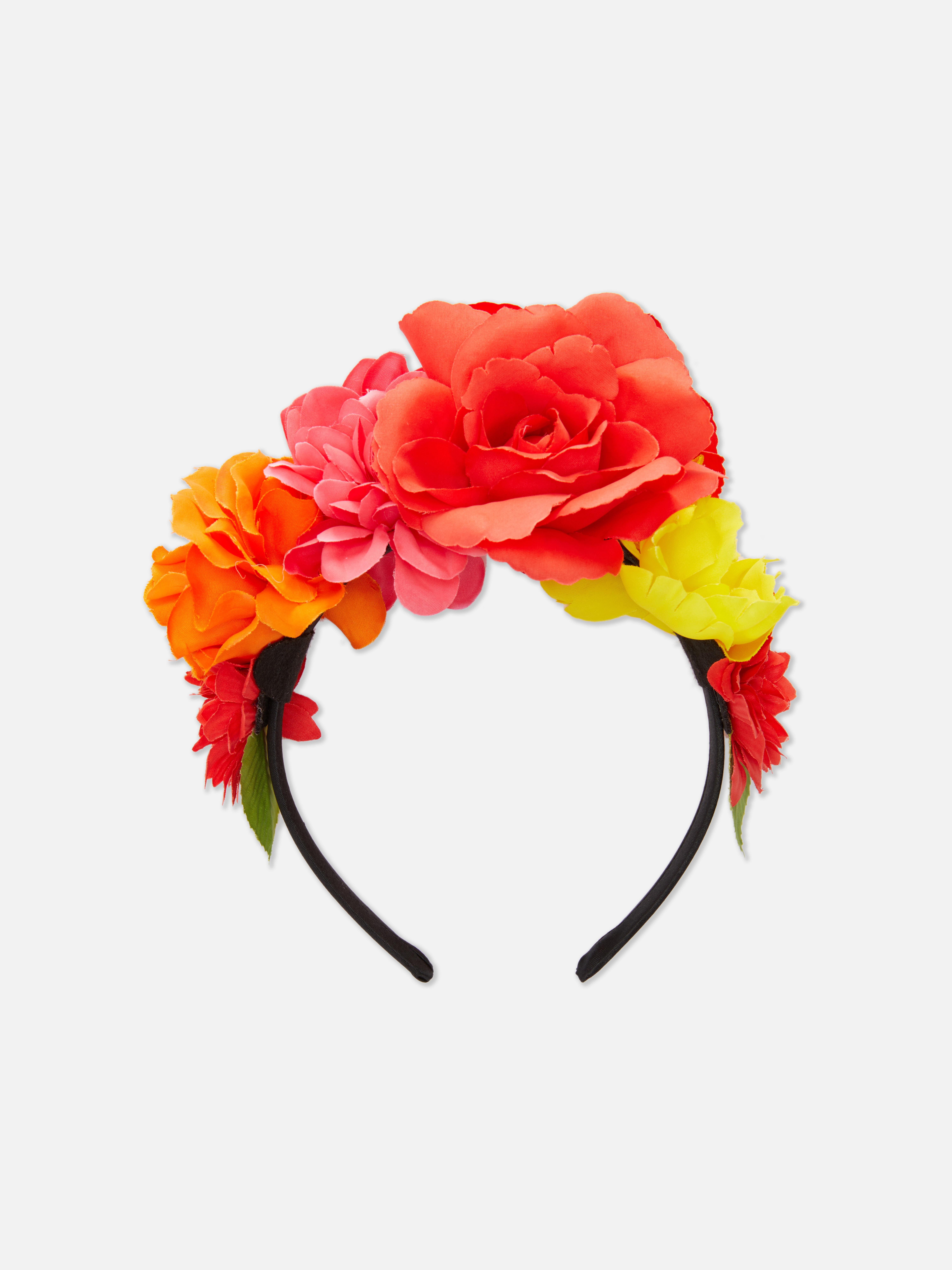 Multi Frida Kahlo Flower Headband Primark
