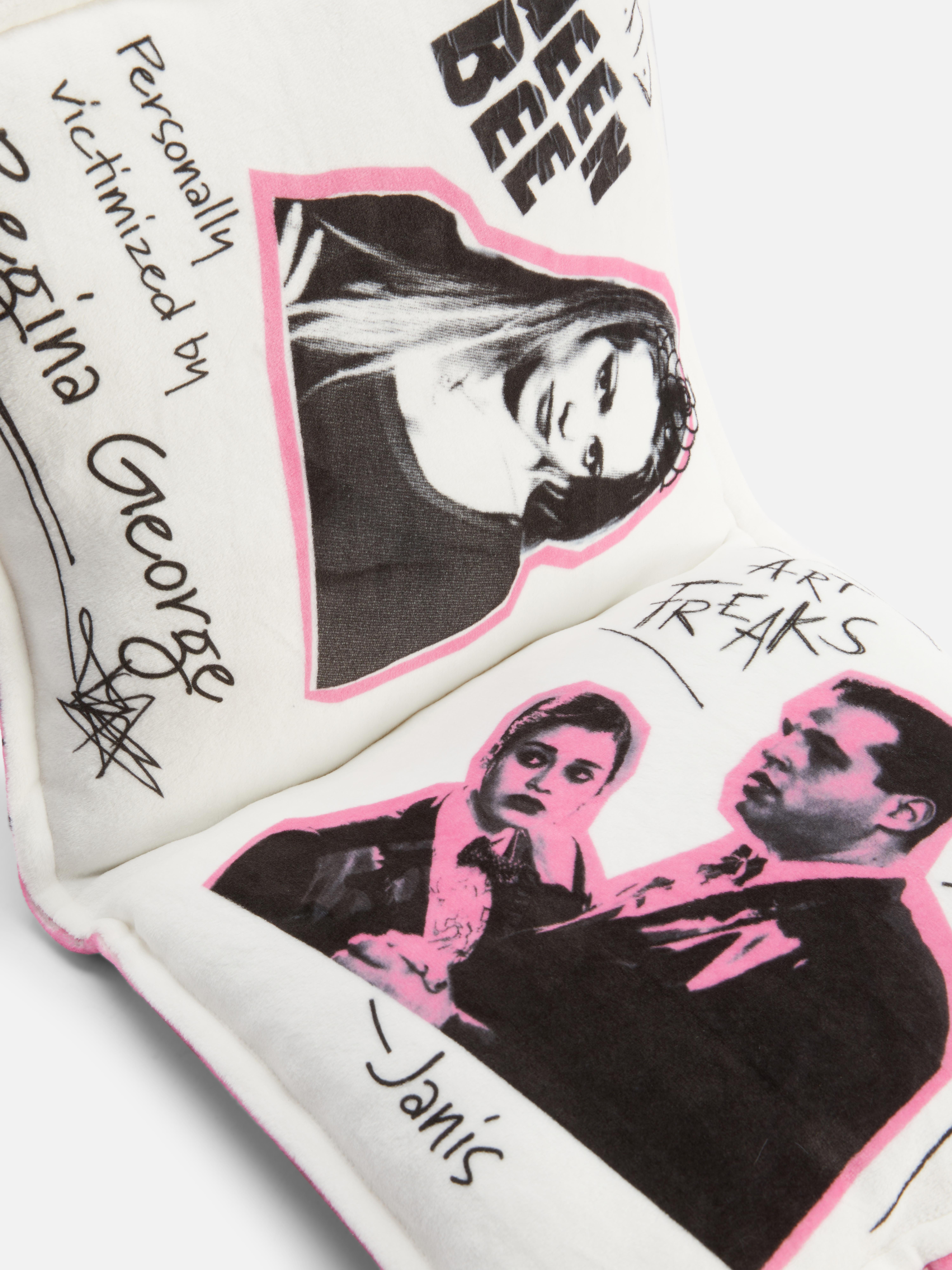 Pink Mean Girls Burn Book Cushion Primark