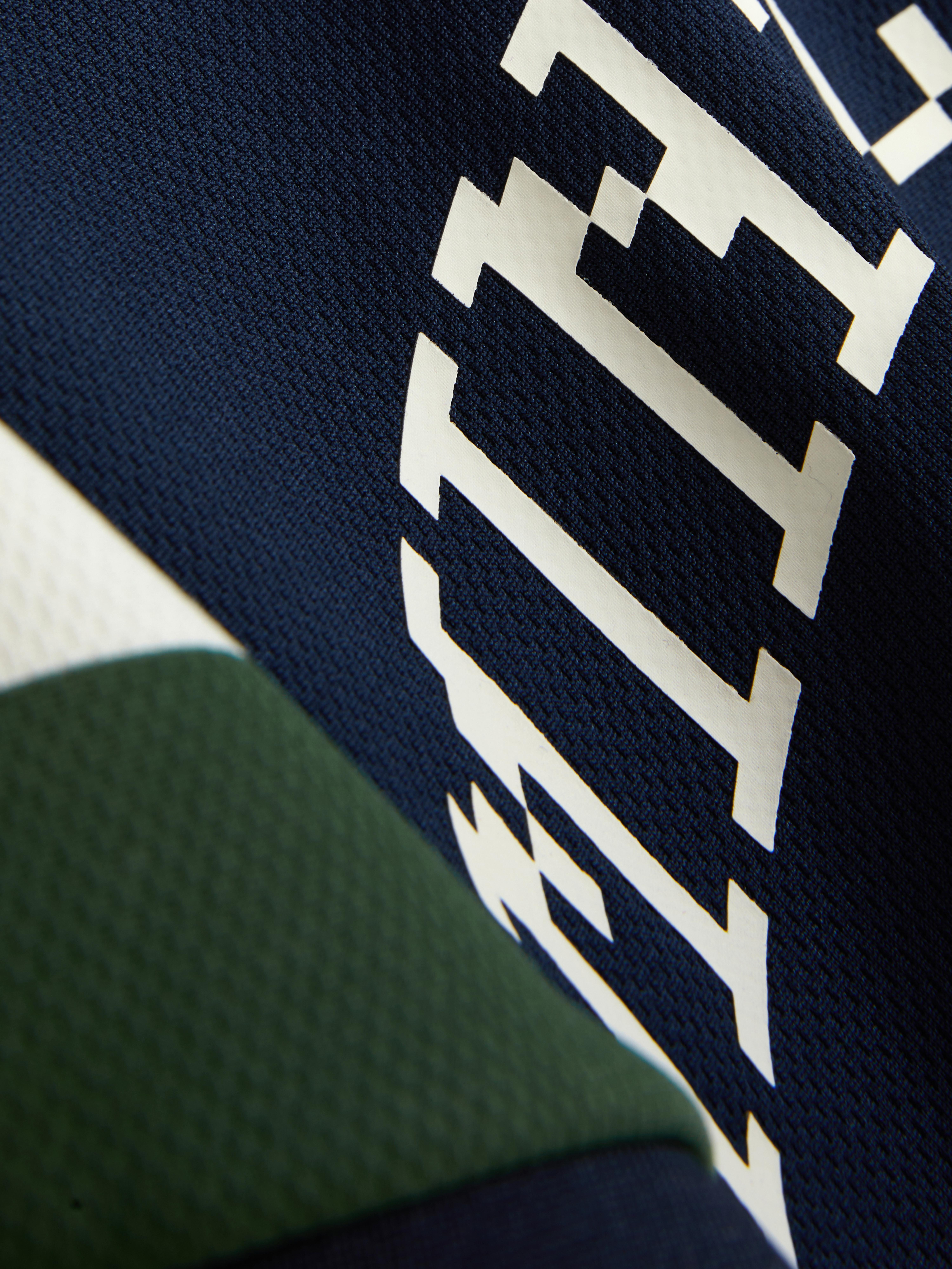 Boys Navy Minecraft Graphic Short Sleeve Jersey Primark