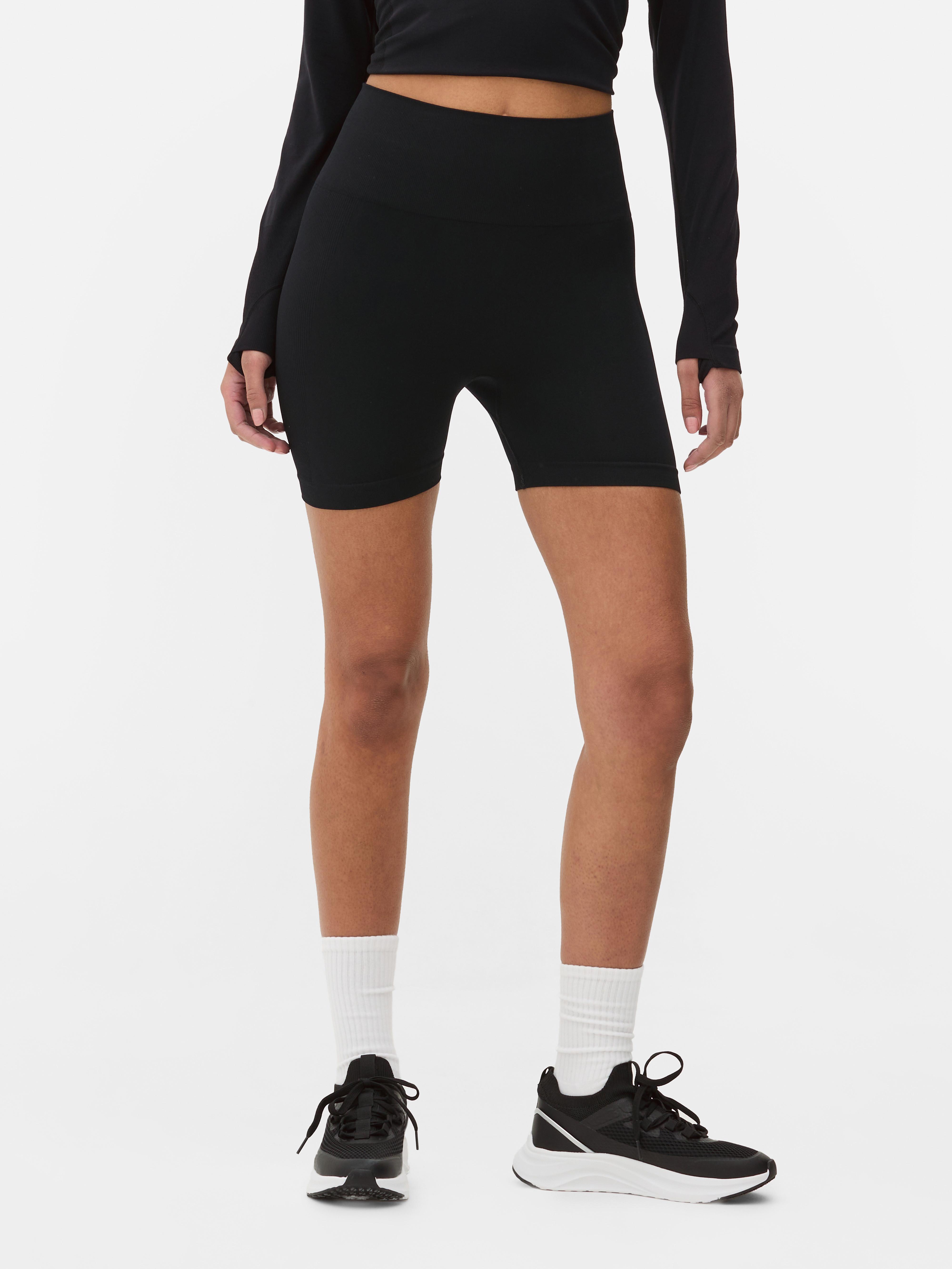Seamless High Waist Yoga Shorts
