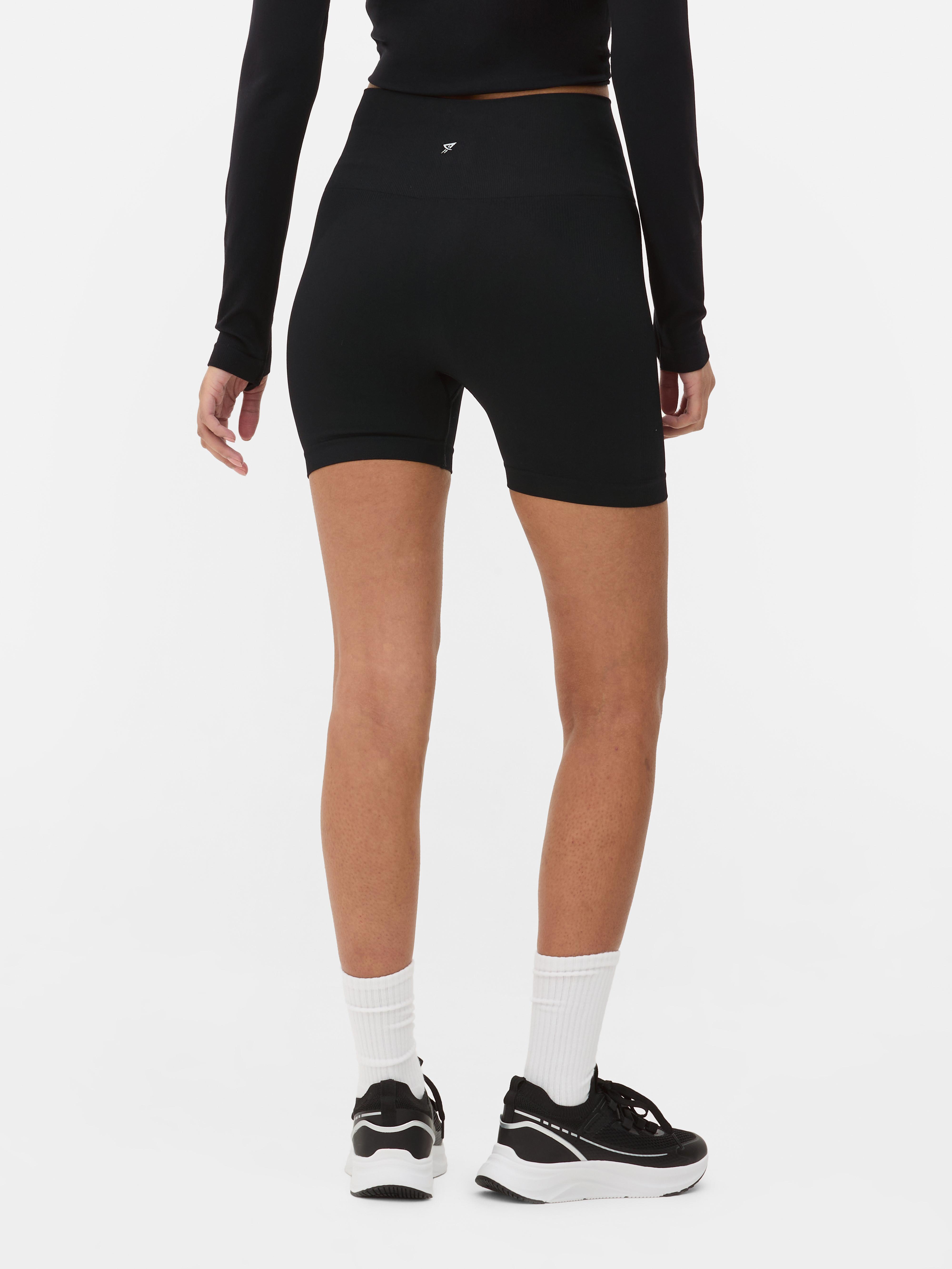 Seamless High Waist Yoga Shorts
