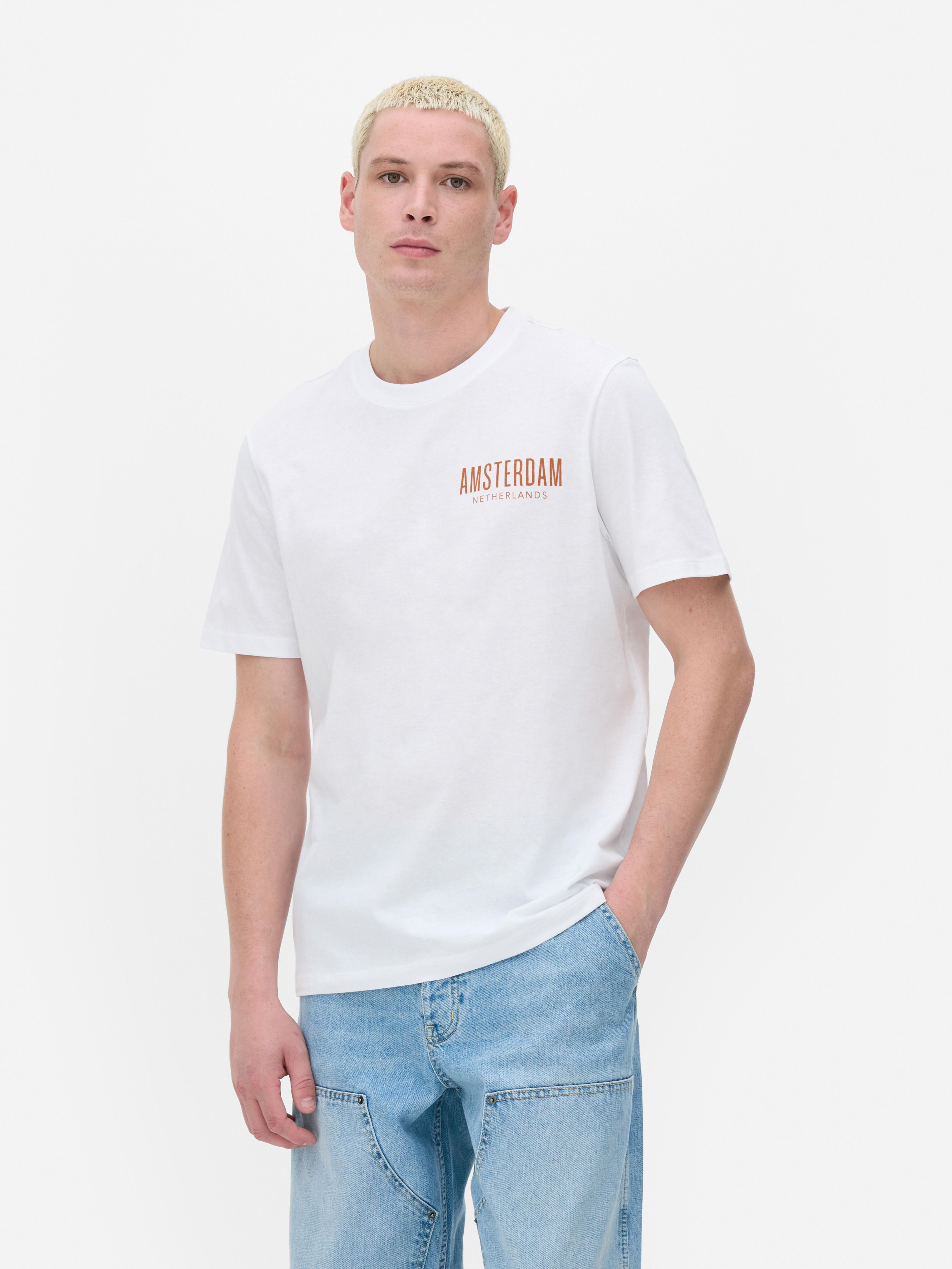 T-shirt met korte mouwen Amsterdam