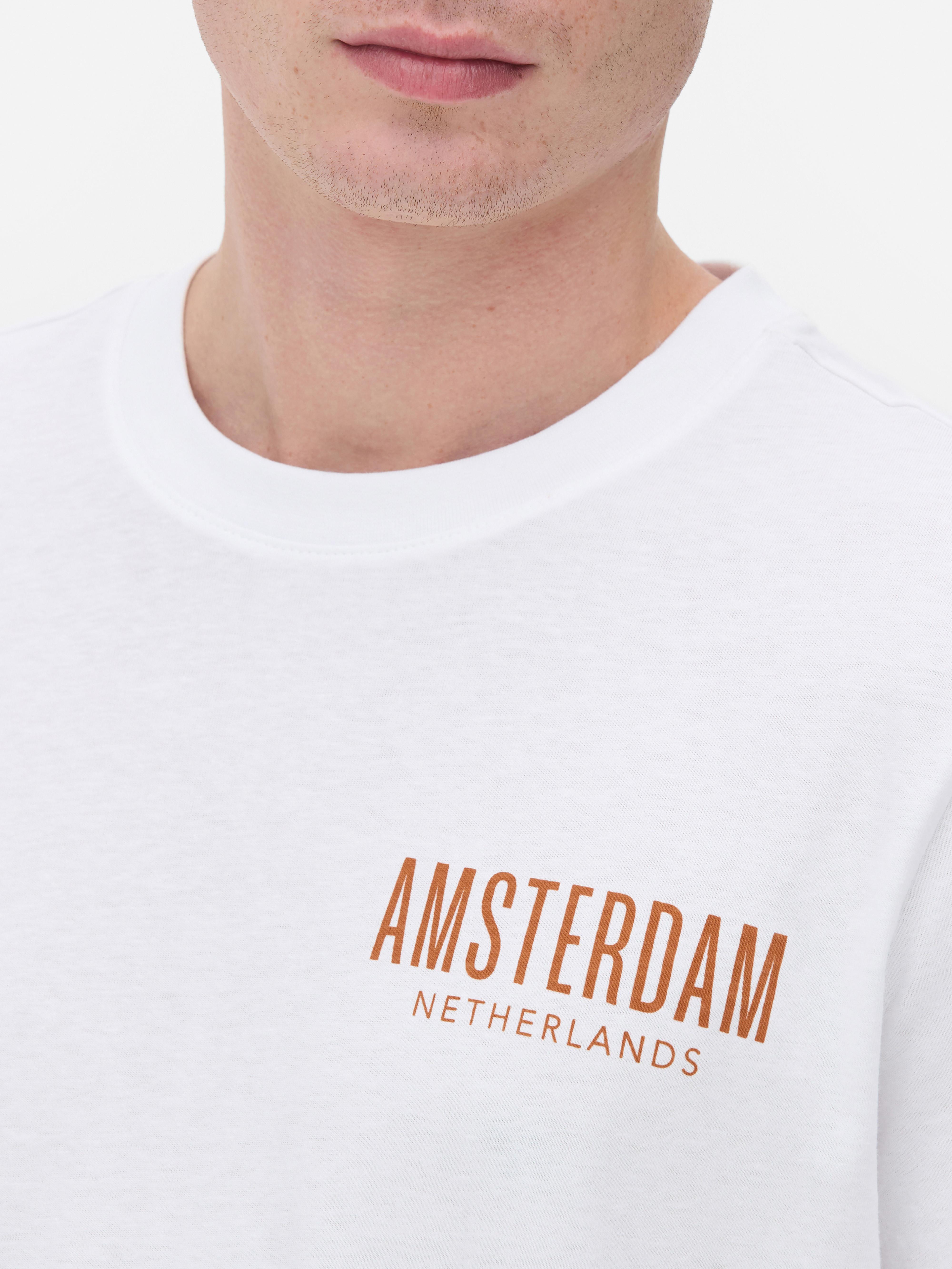 T-shirt met korte mouwen Amsterdam