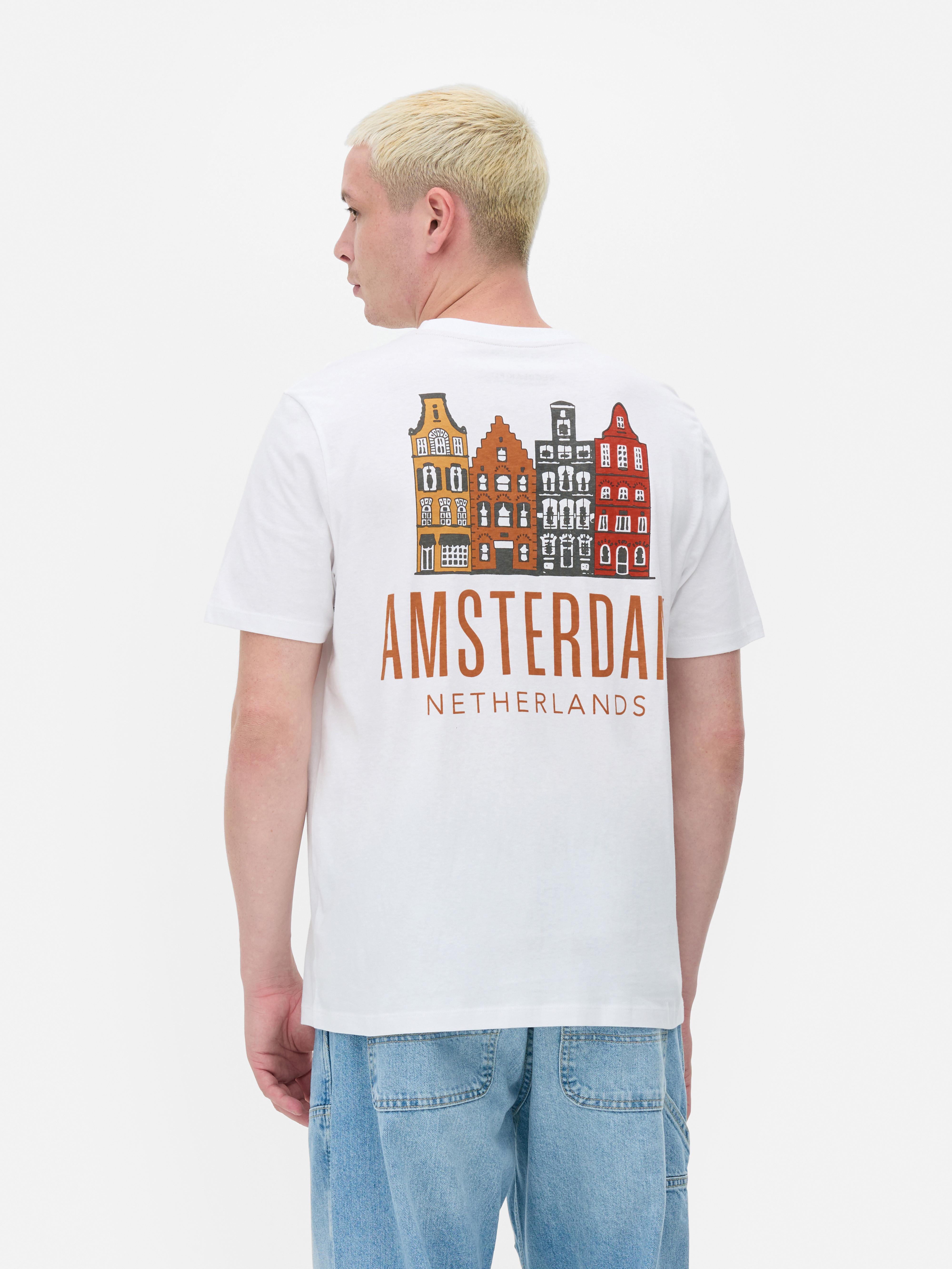 T-shirt met korte mouwen Amsterdam